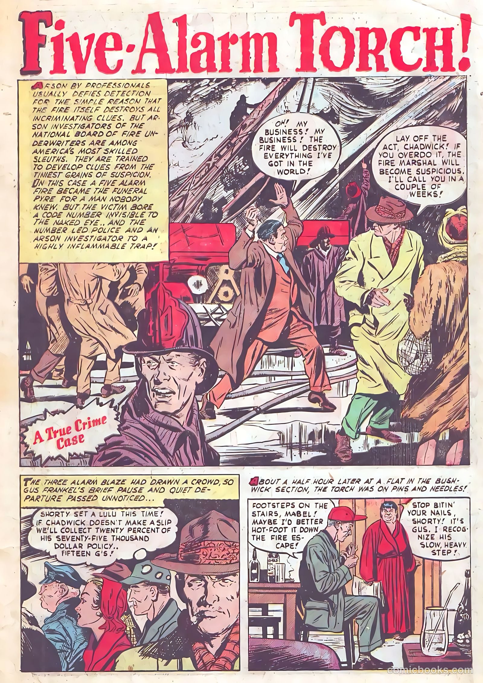 Authentic Police Cases #17 (1952) — page 4 of 37