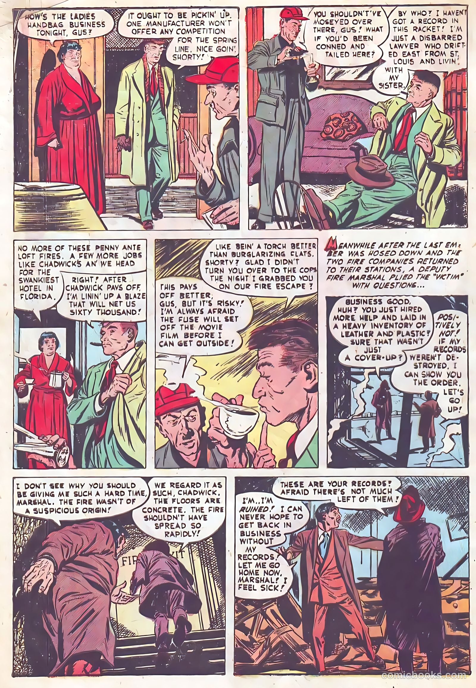 Authentic Police Cases #17 (1952) — page 5 of 37