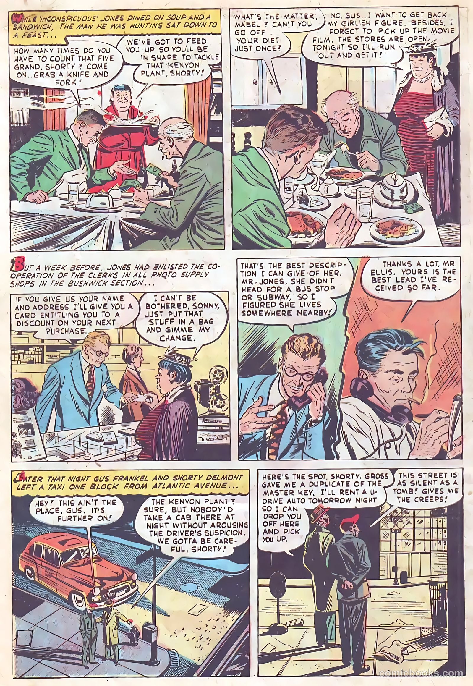 Authentic Police Cases #17 (1952) — page 7 of 37
