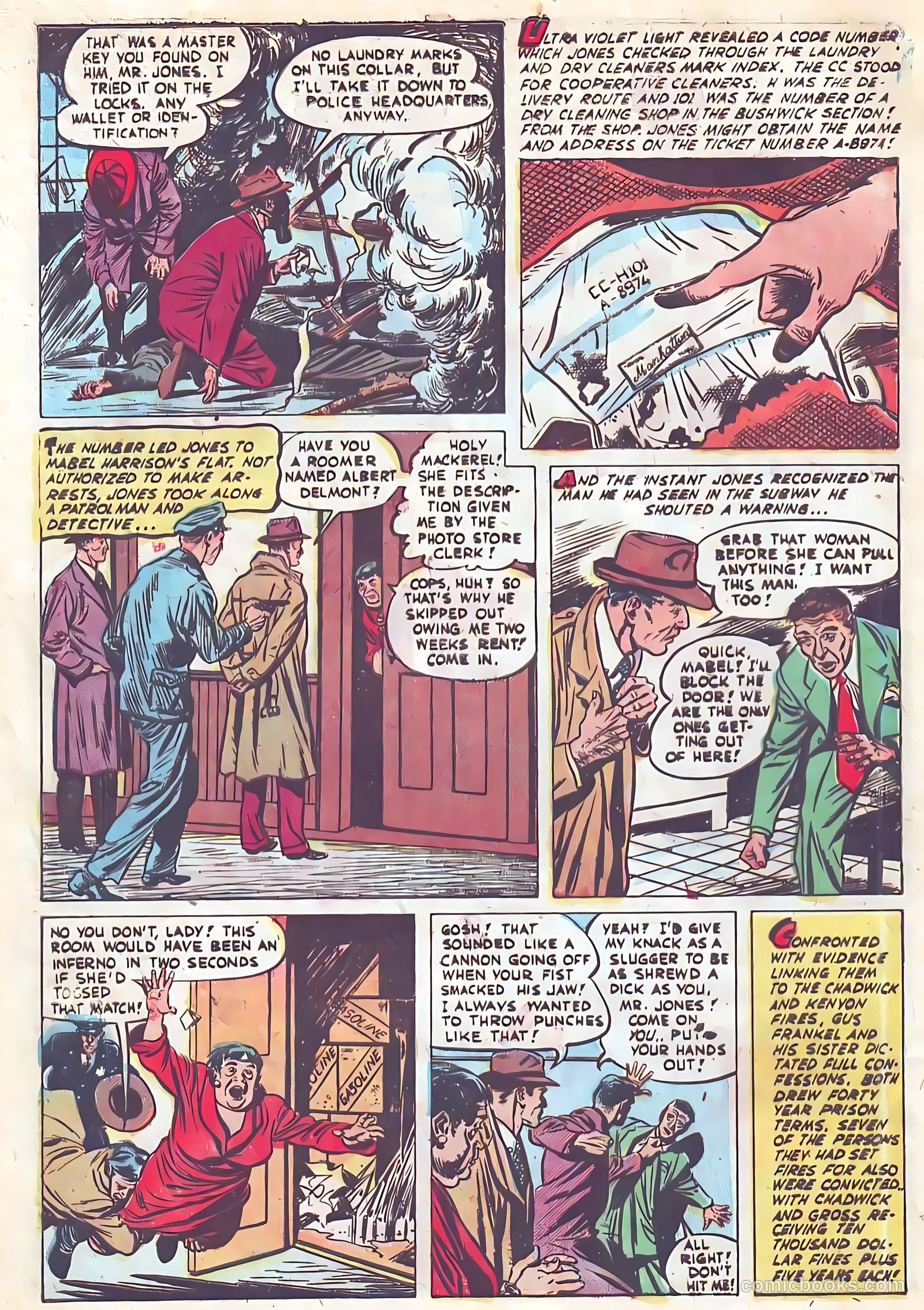 Authentic Police Cases #17 (1952) — page 9 of 37