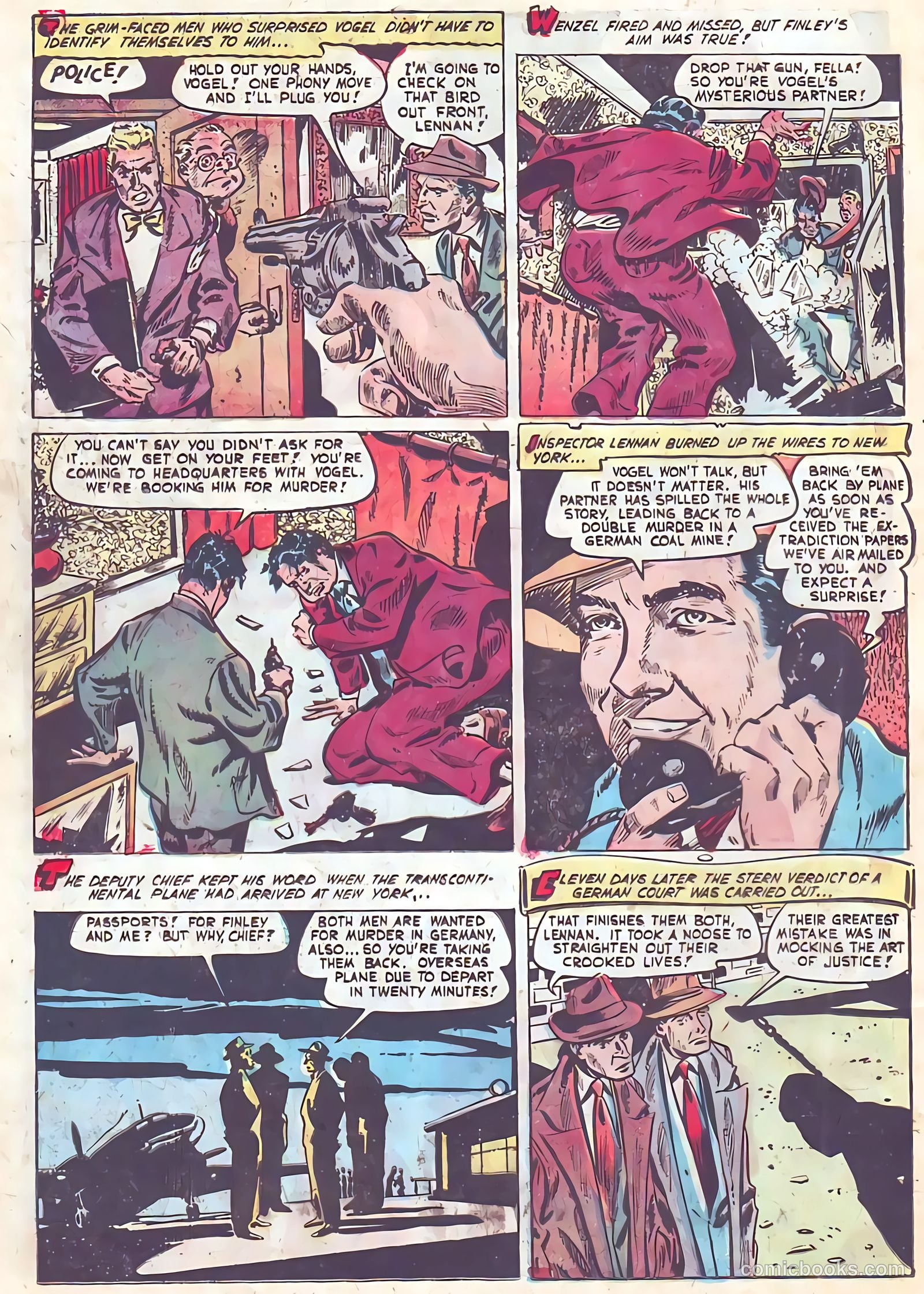 Authentic Police Cases #17 (1952) — page 15 of 37