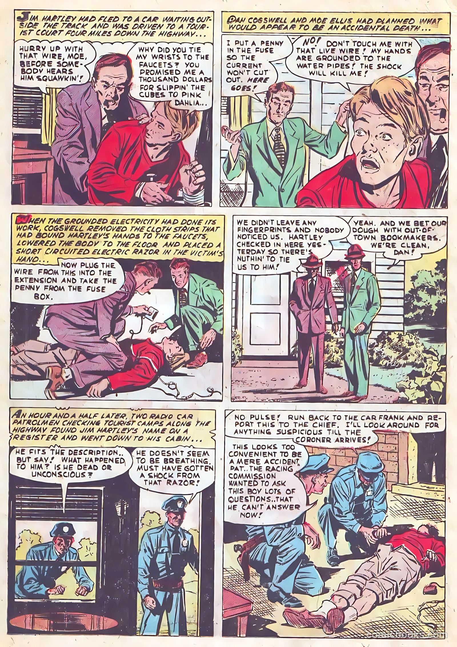 Authentic Police Cases #17 (1952) — page 18 of 37