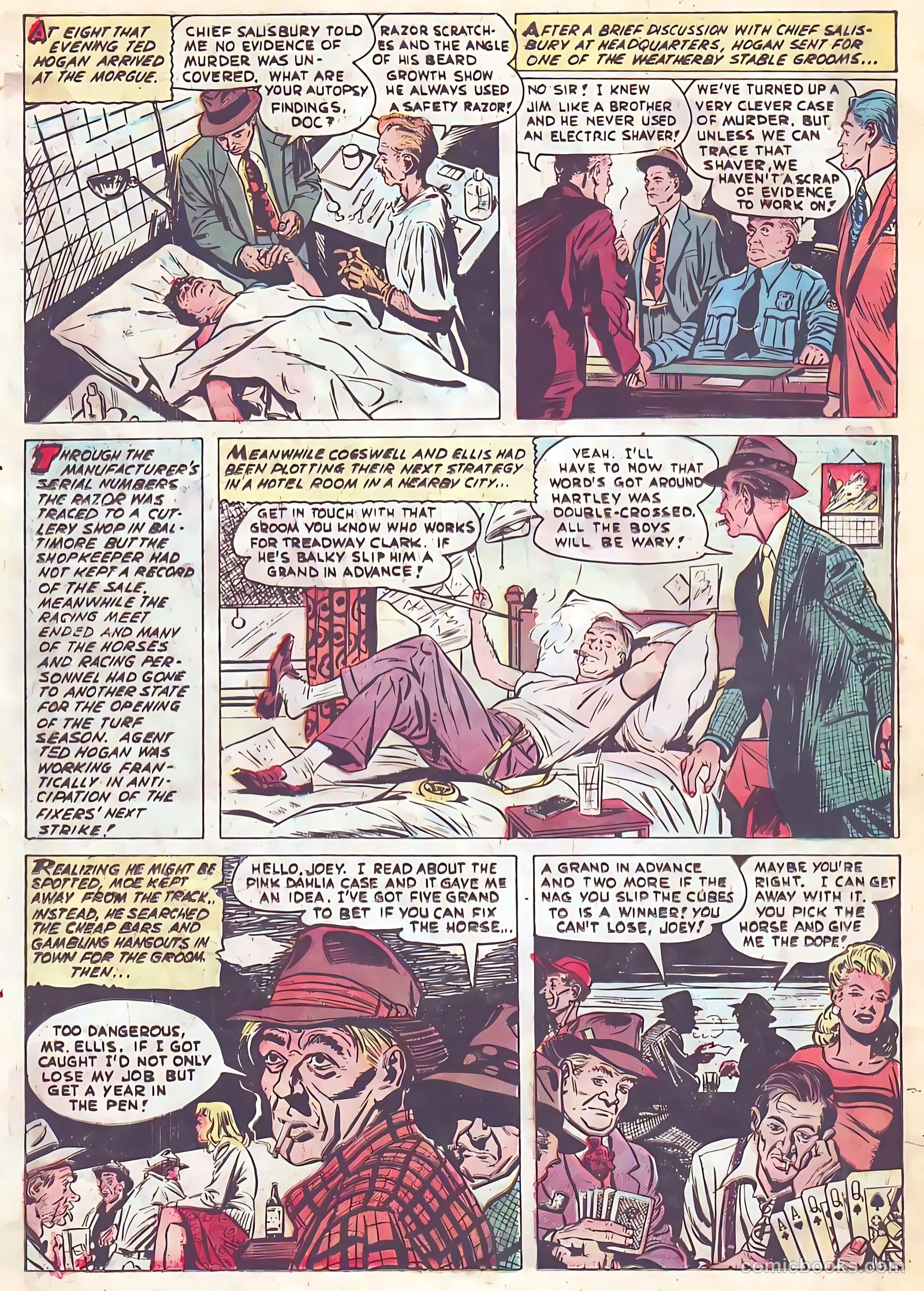 Authentic Police Cases #17 (1952) — page 19 of 37