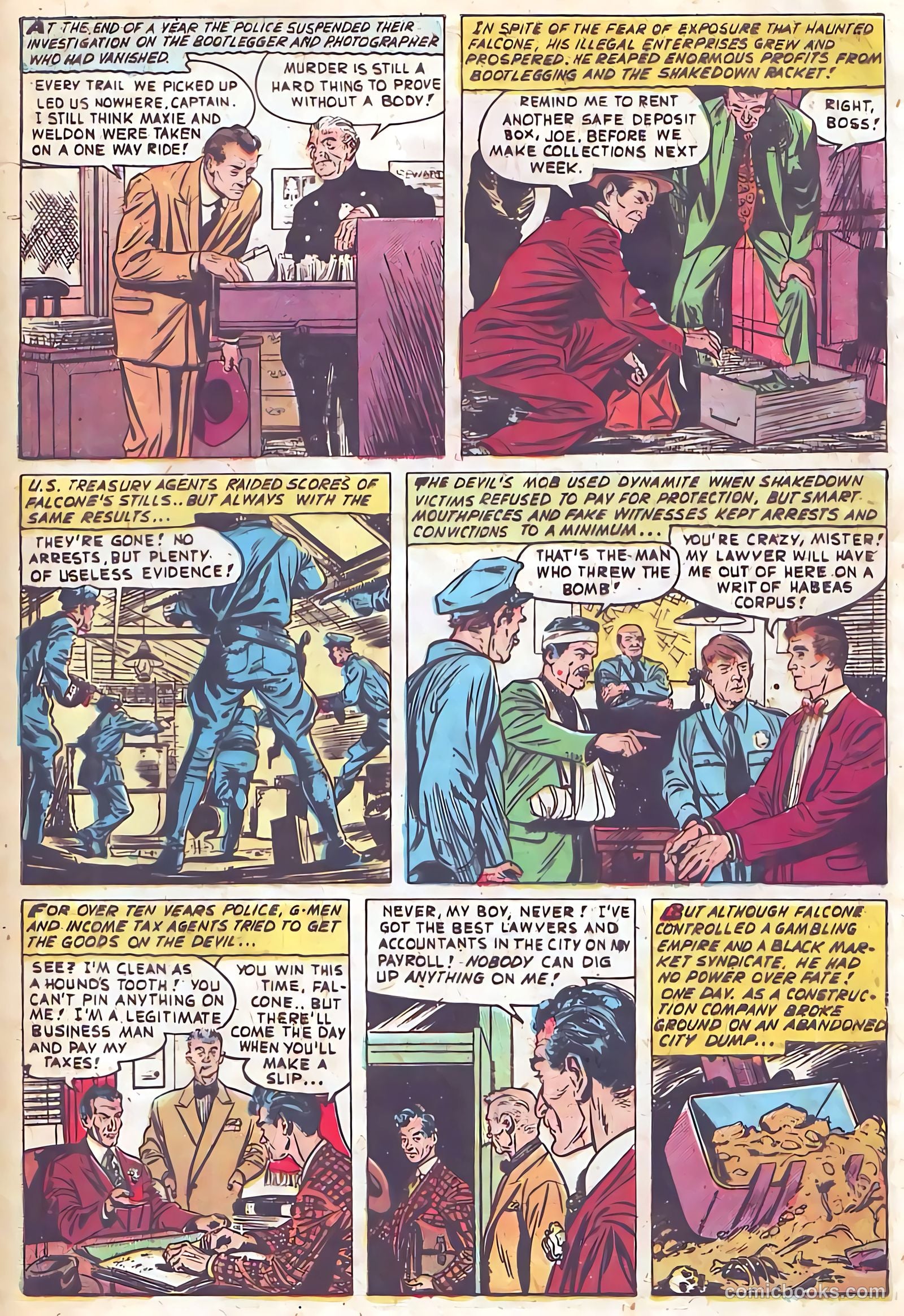 Authentic Police Cases #17 (1952) — page 30 of 37