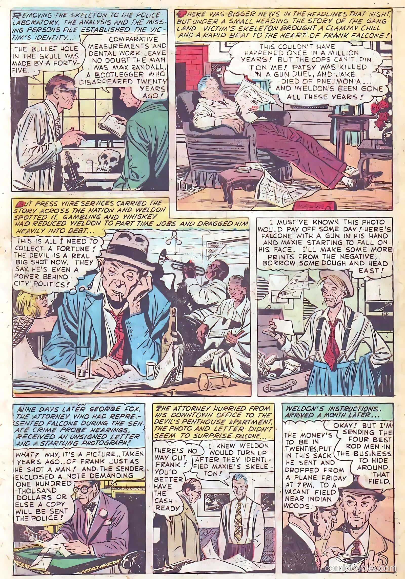 Authentic Police Cases #17 (1952) — page 31 of 37