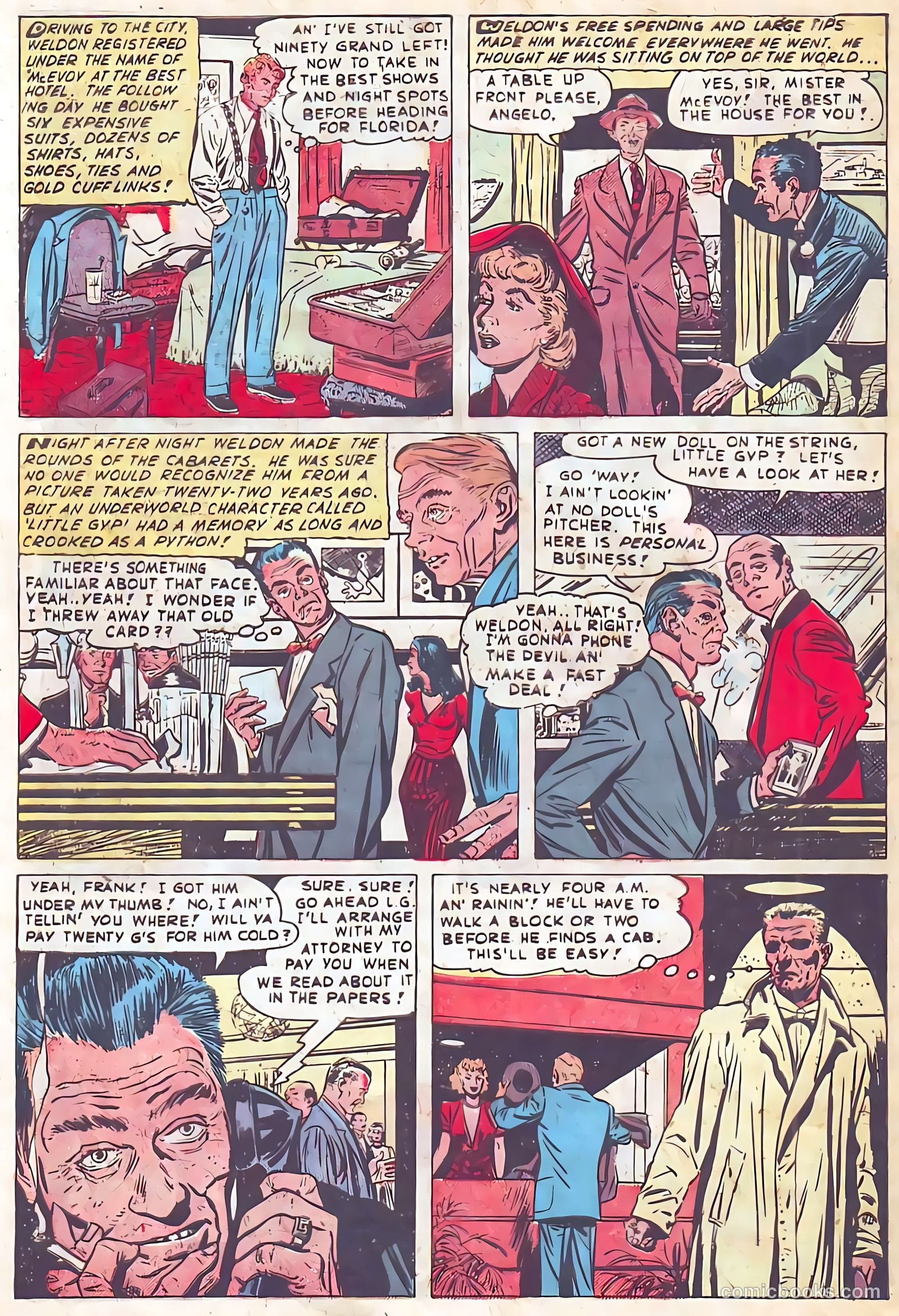 Authentic Police Cases #17 (1952) — page 33 of 37