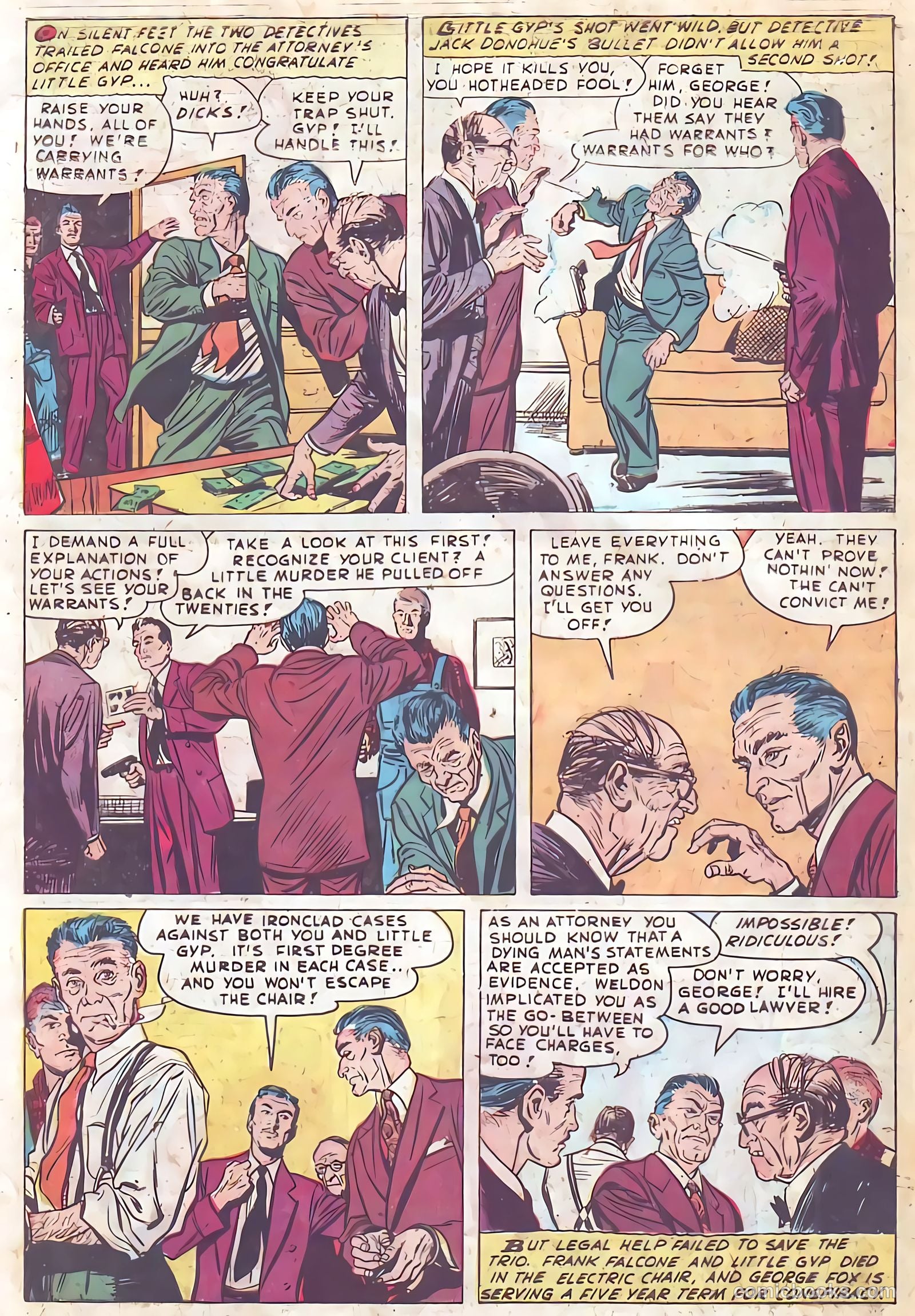 Authentic Police Cases #17 (1952) — page 35 of 37