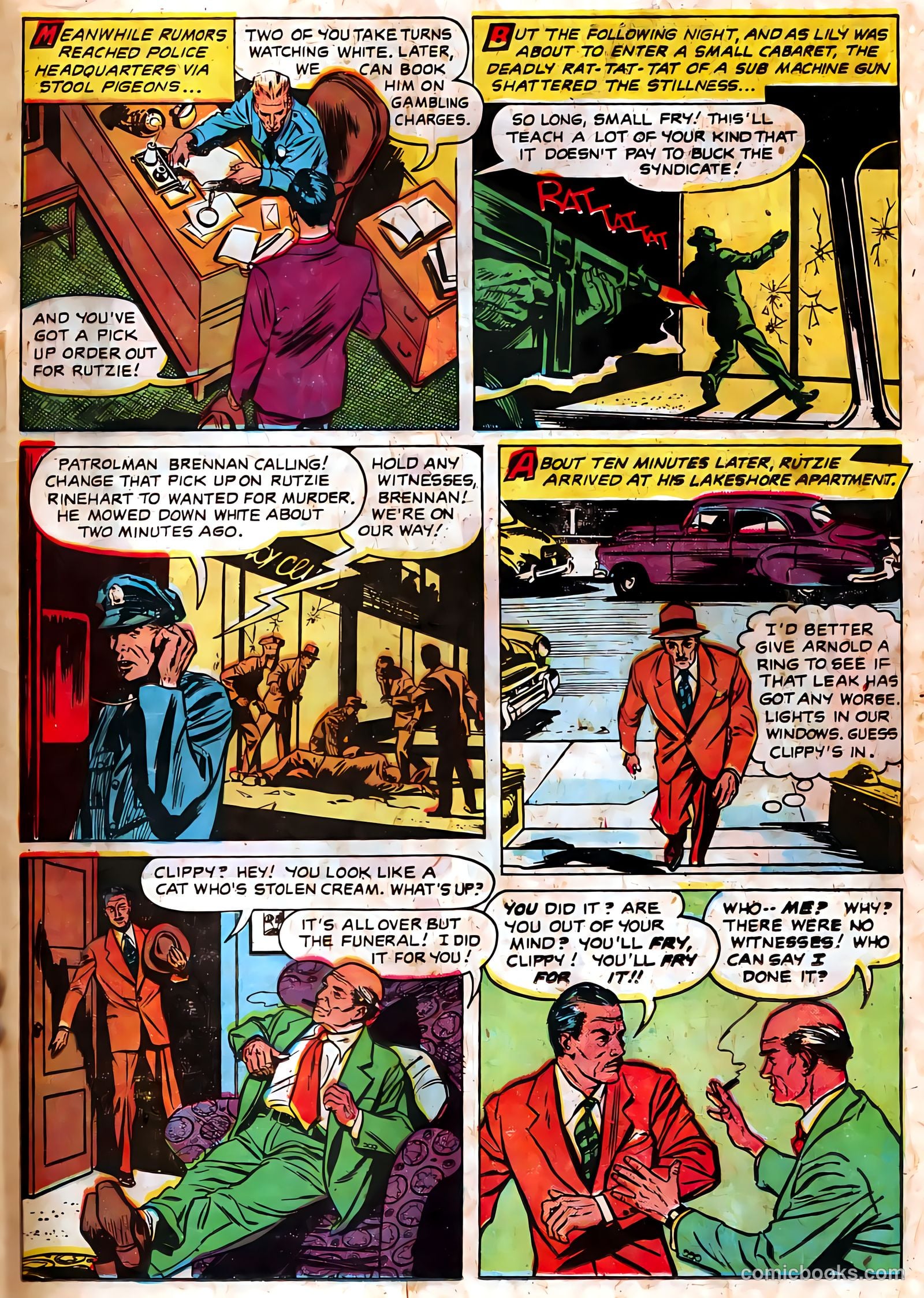 Authentic Police Cases #18 (1952) — page 19 of 36