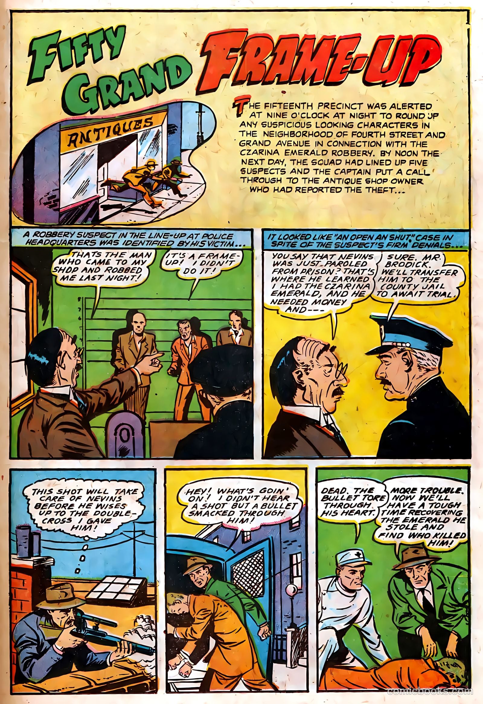 Authentic Police Cases #18 (1952) — page 21 of 36