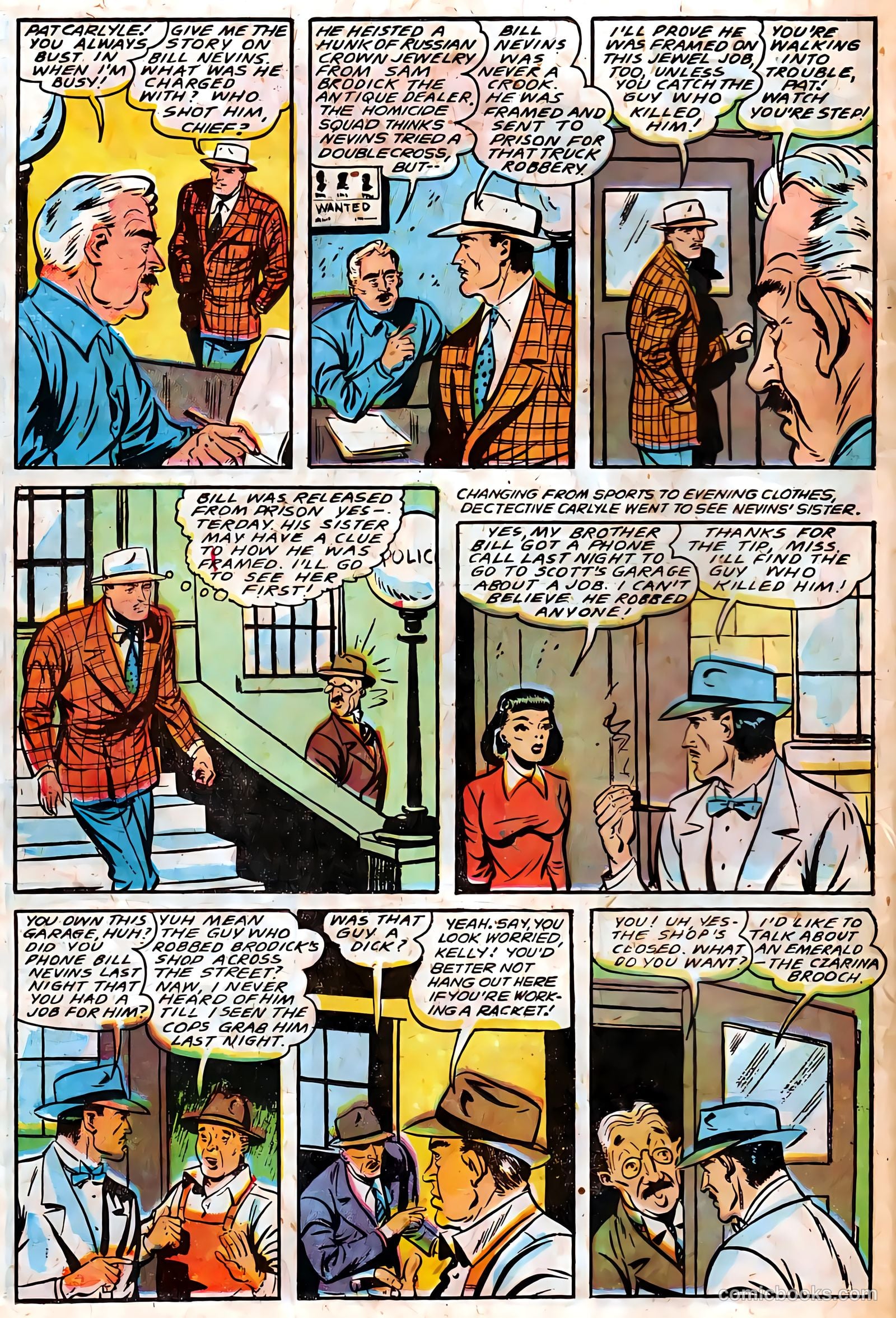 Authentic Police Cases #18 (1952) — page 22 of 36