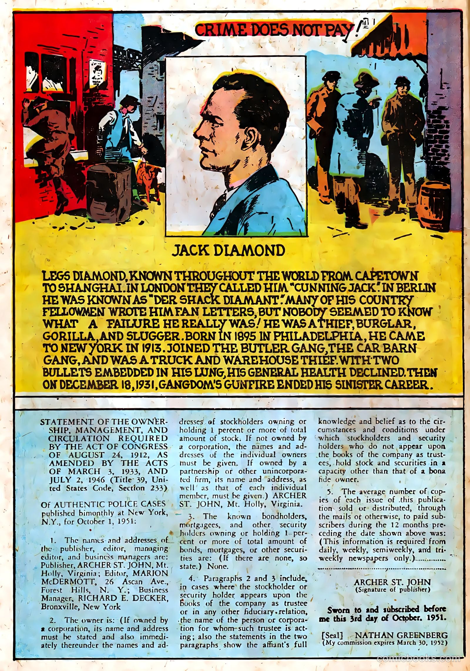 Authentic Police Cases #18 (1952) — page 26 of 36
