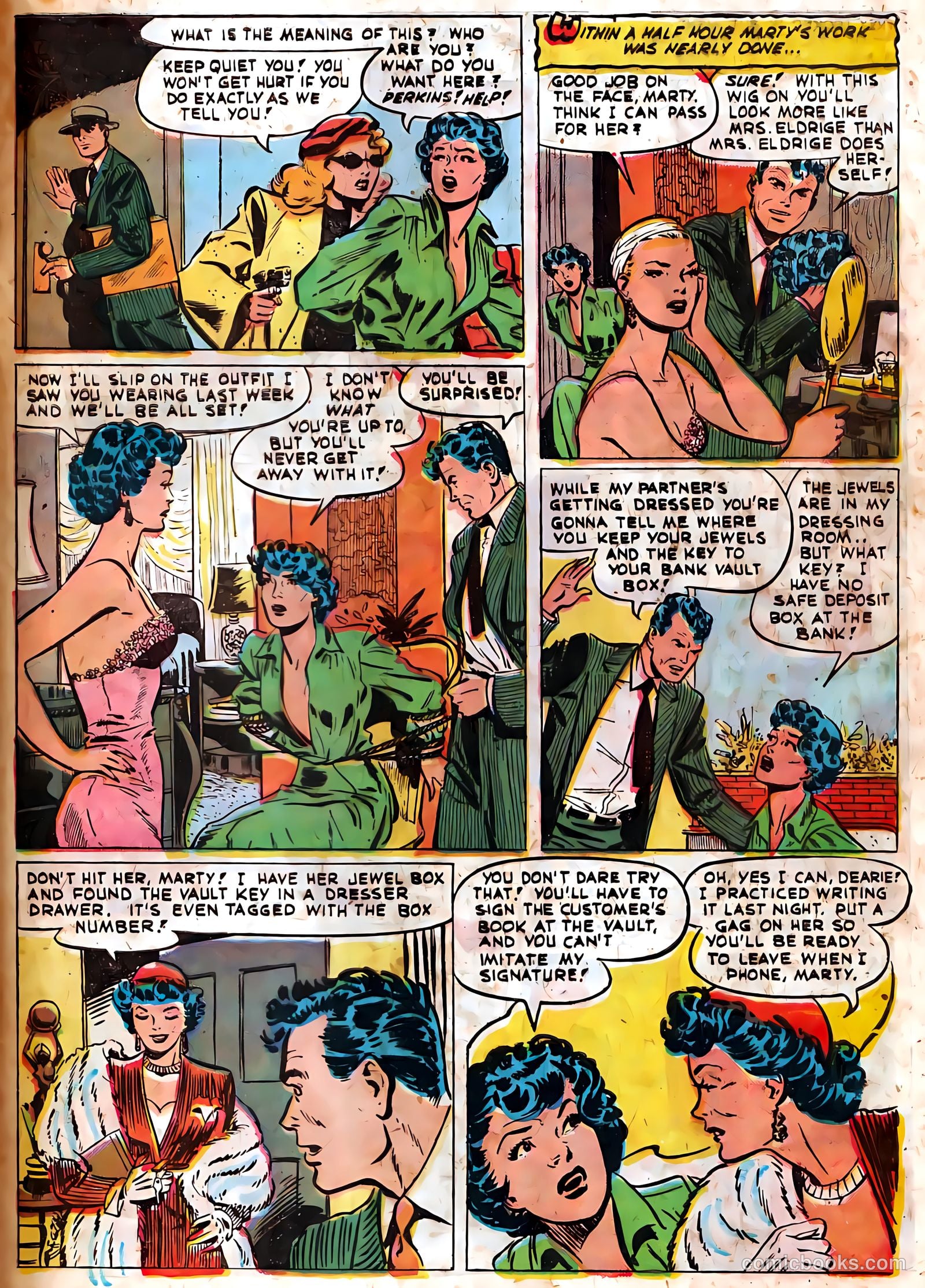 Authentic Police Cases #18 (1952) — page 29 of 36