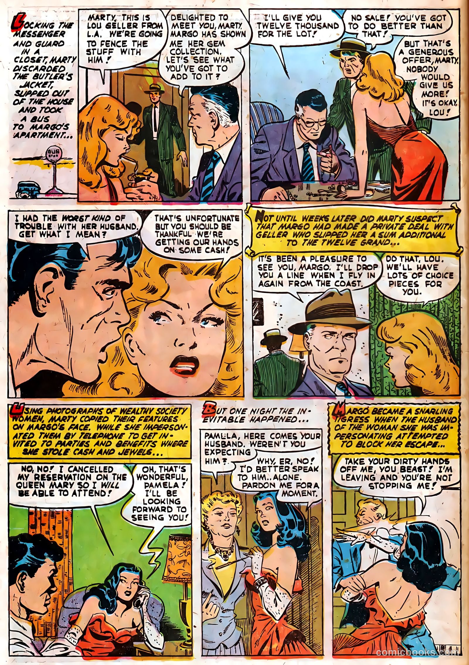 Authentic Police Cases #18 (1952) — page 32 of 36