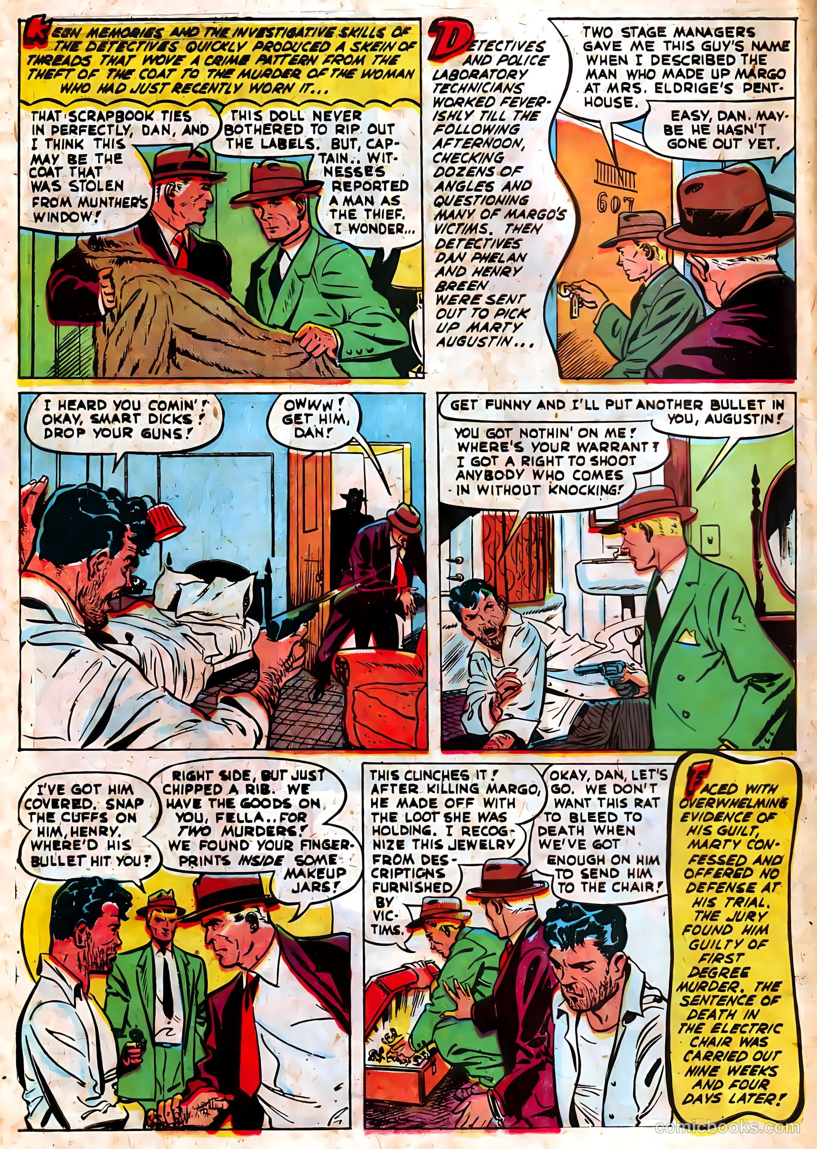 Authentic Police Cases #18 (1952) — page 34 of 36