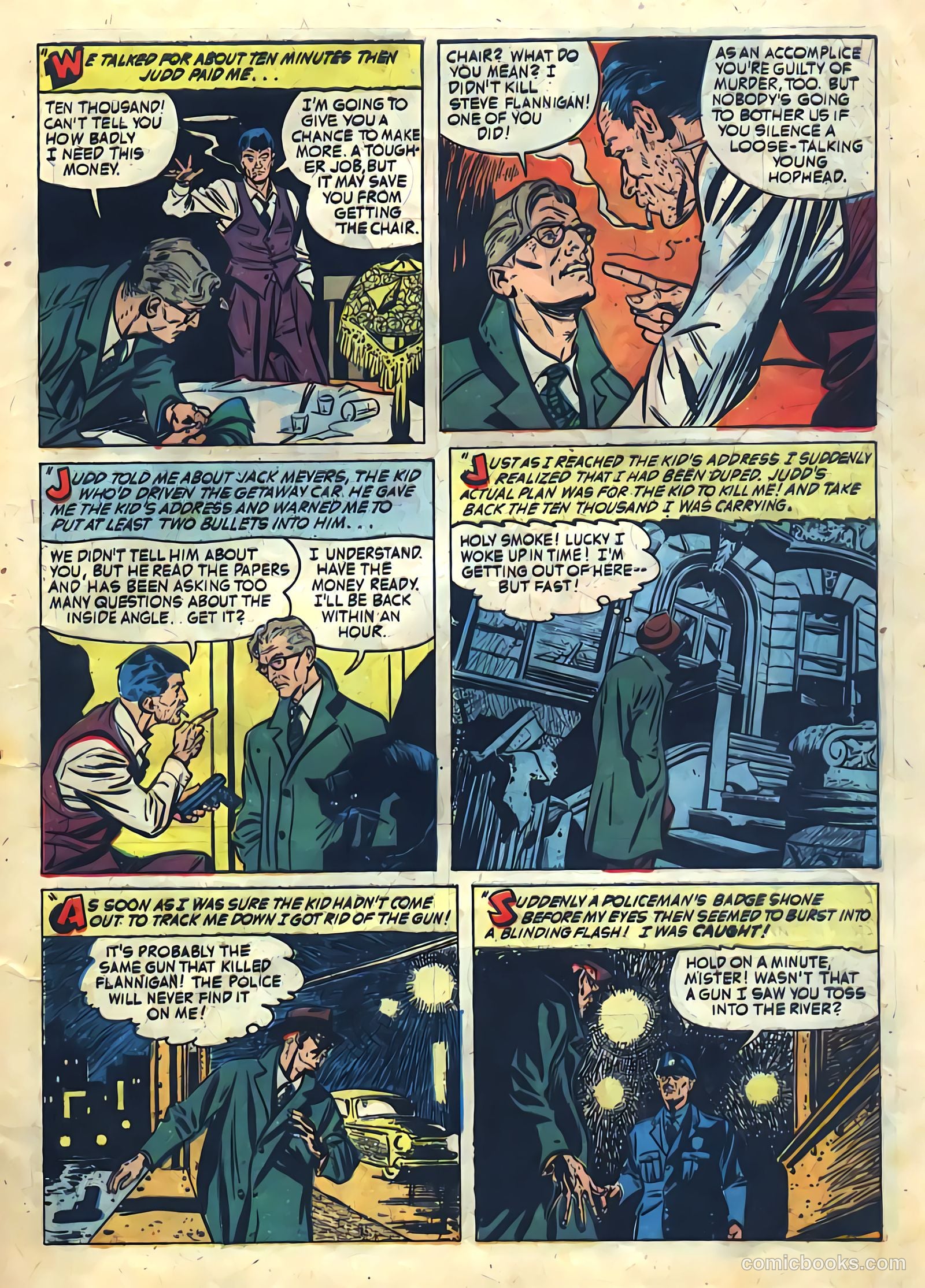 Authentic Police Cases #19 (1952) — page 9 of 36