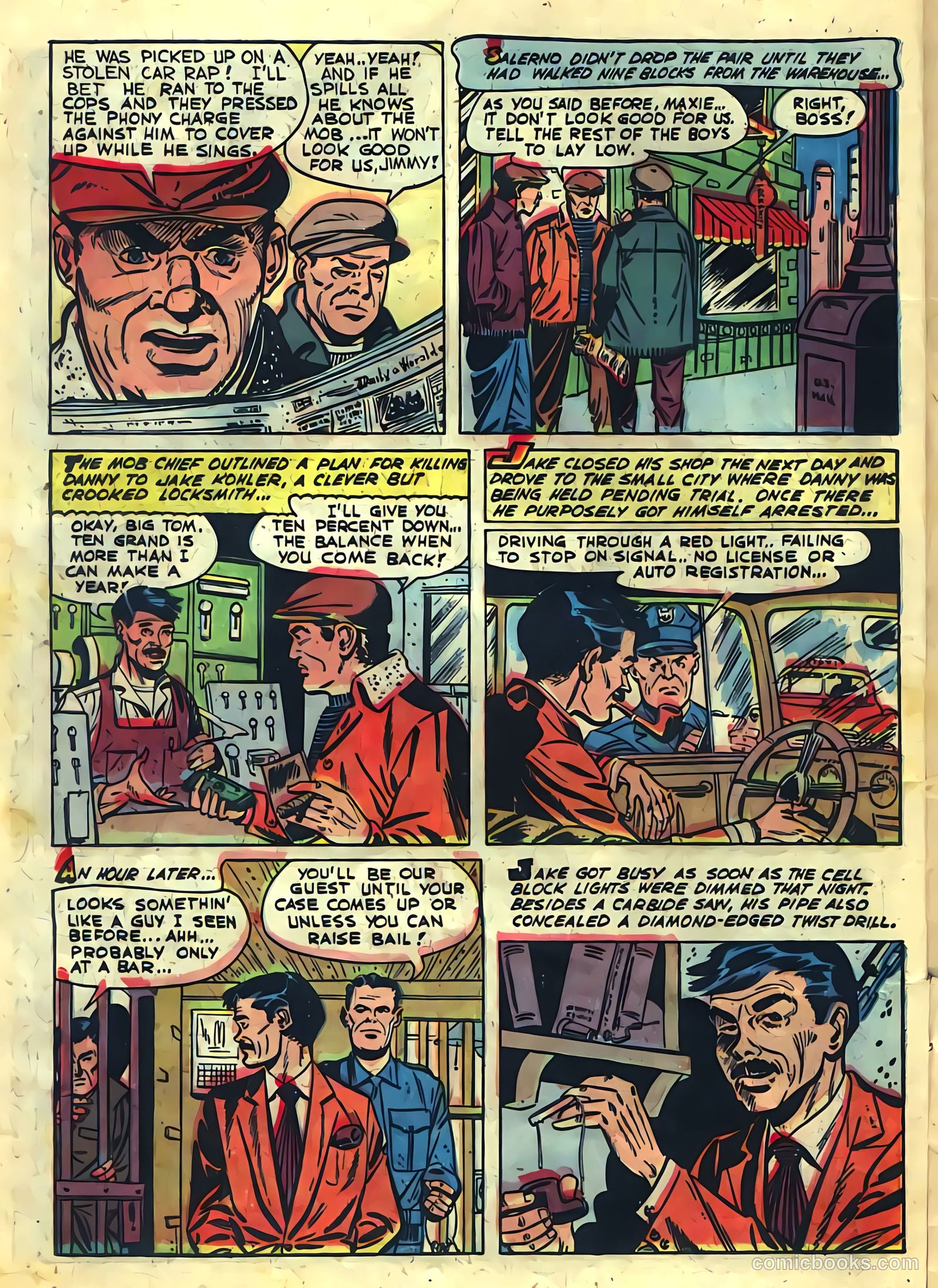Authentic Police Cases #19 (1952) — page 14 of 36