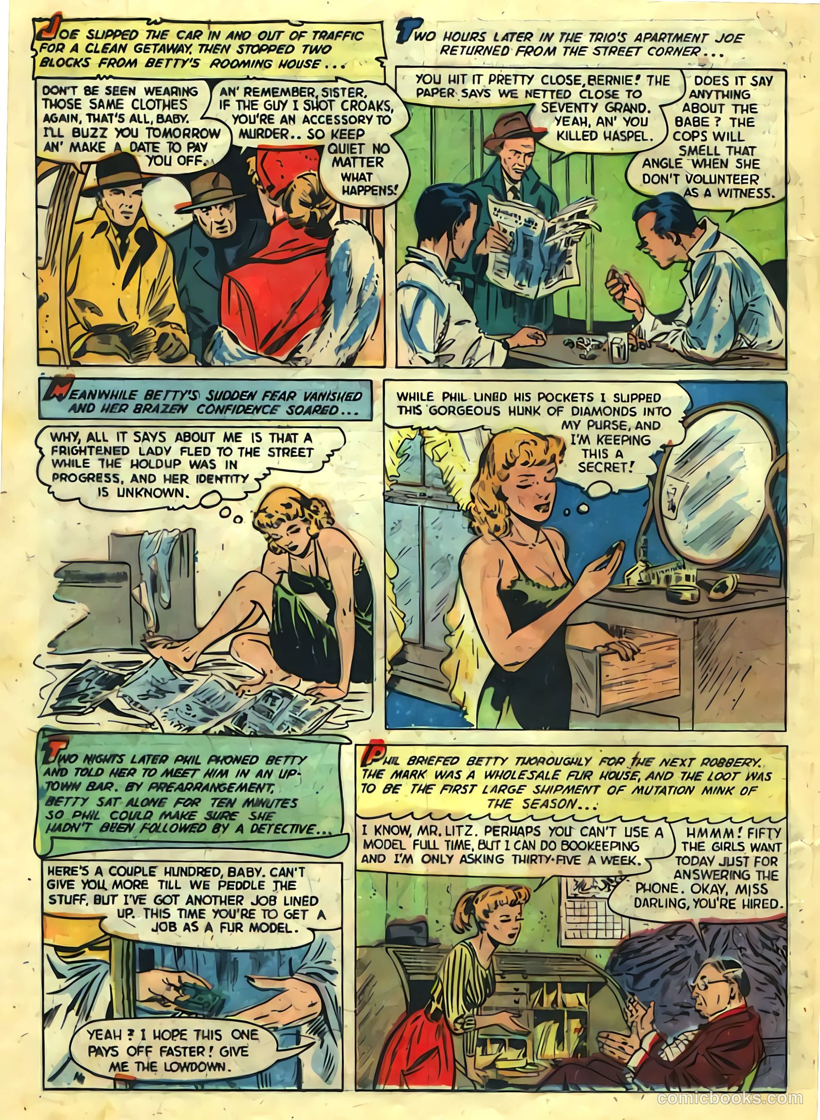 Authentic Police Cases #19 (1952) — page 20 of 36