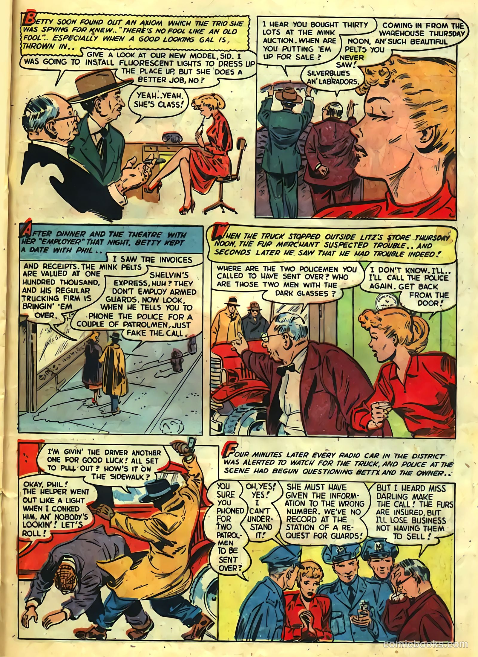 Authentic Police Cases #19 (1952) — page 21 of 36