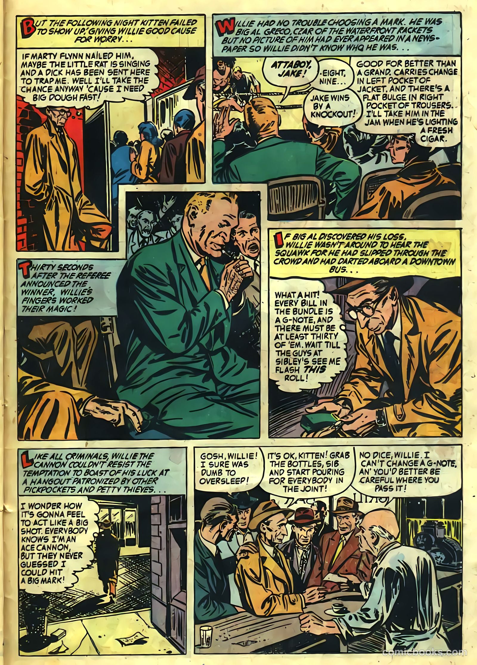 Authentic Police Cases #19 (1952) — page 25 of 36
