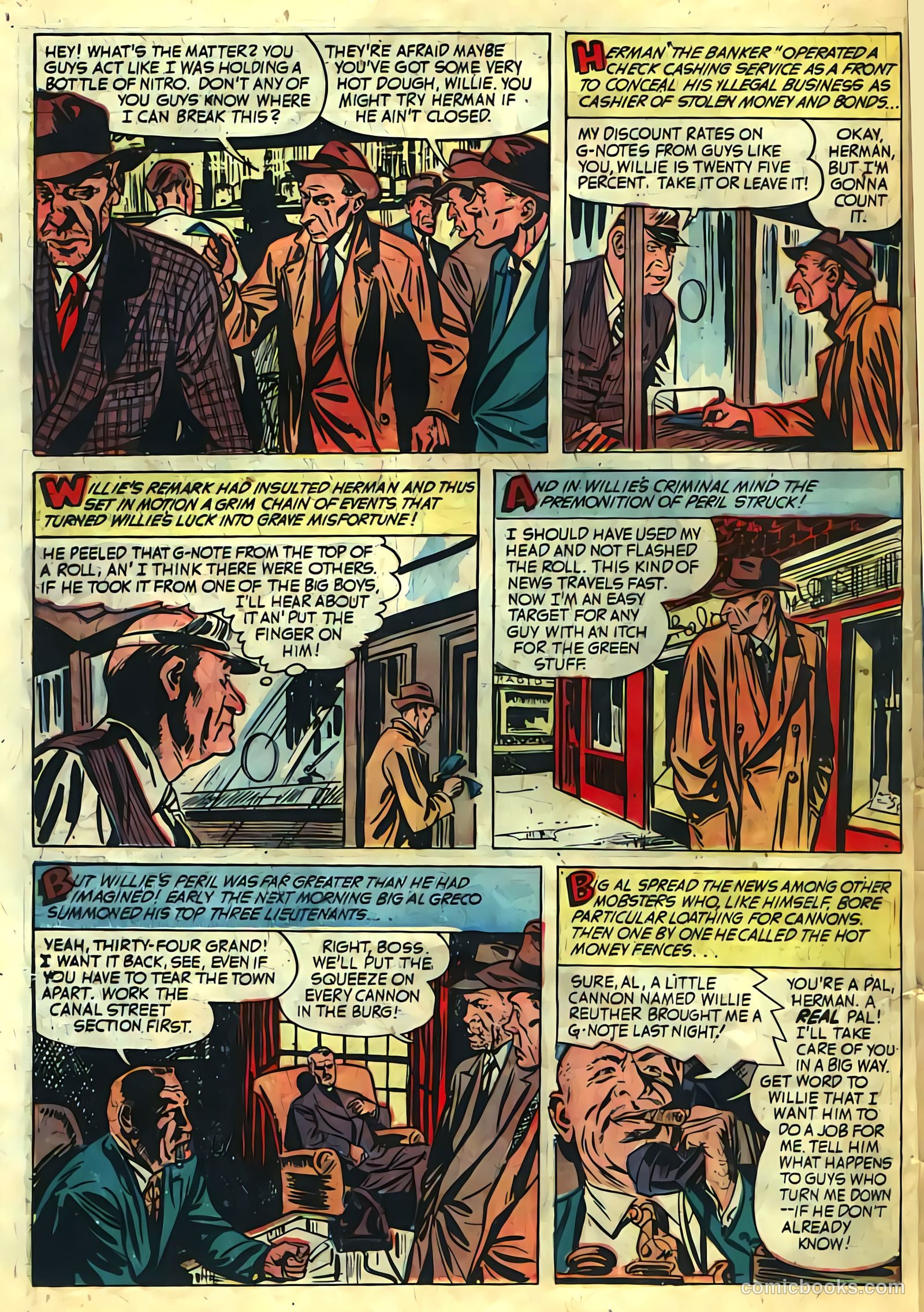 Authentic Police Cases #19 (1952) — page 26 of 36