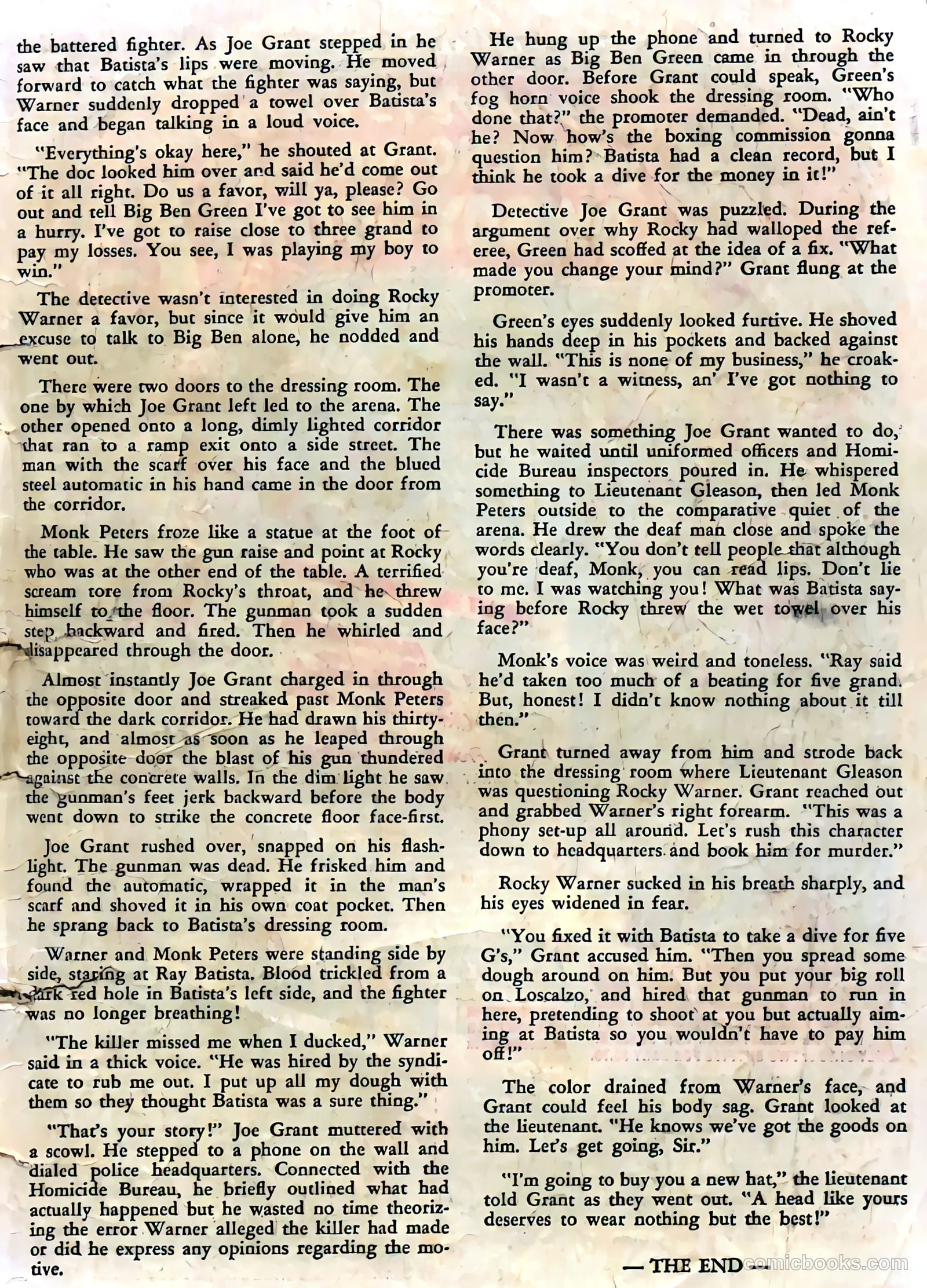 Authentic Police Cases #19 (1952) — page 35 of 36