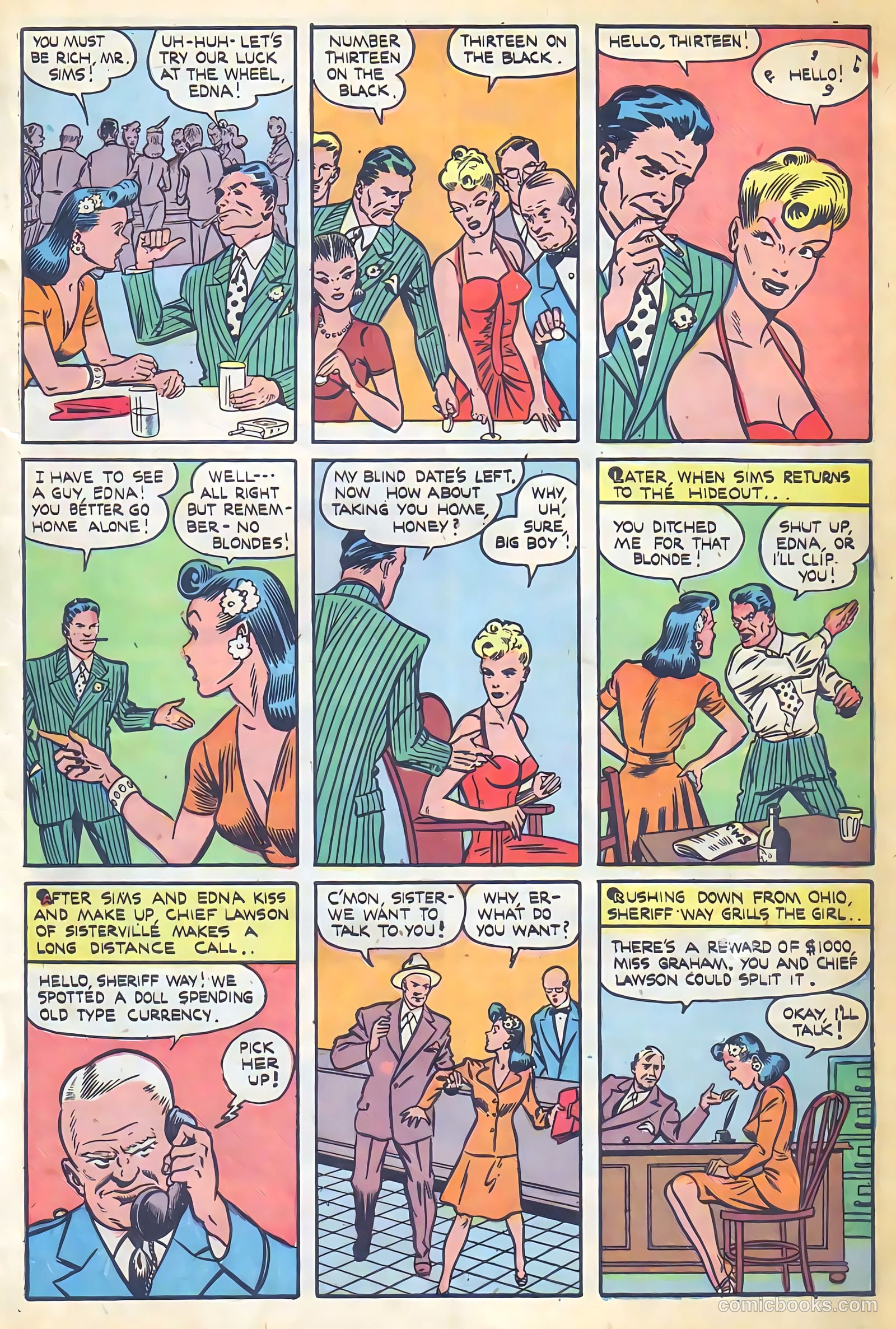 Authentic Police Cases #2 (1948) — page 7 of 36