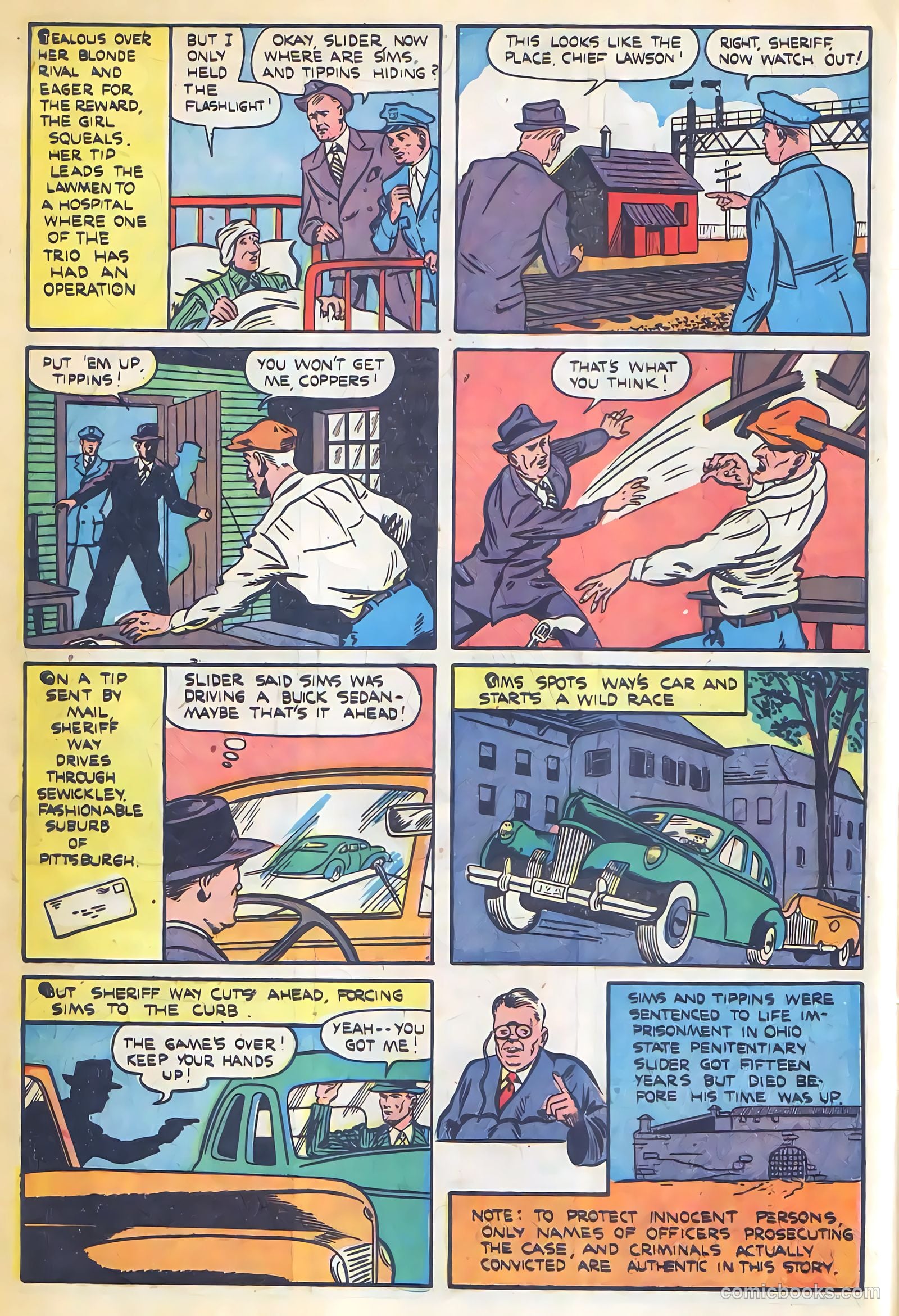 Authentic Police Cases #2 (1948) — page 8 of 36
