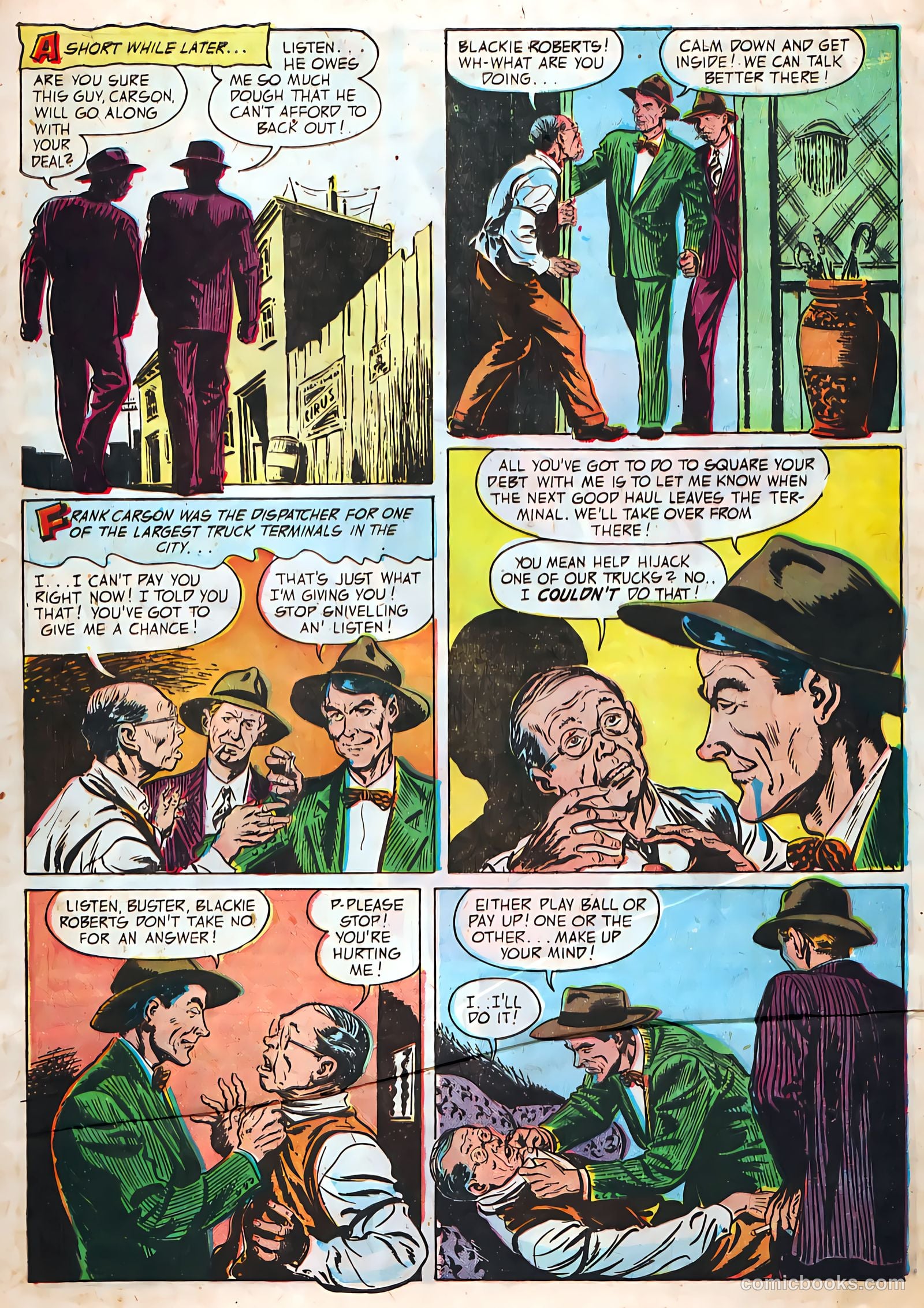 Authentic Police Cases #20 (1952) — page 5 of 37