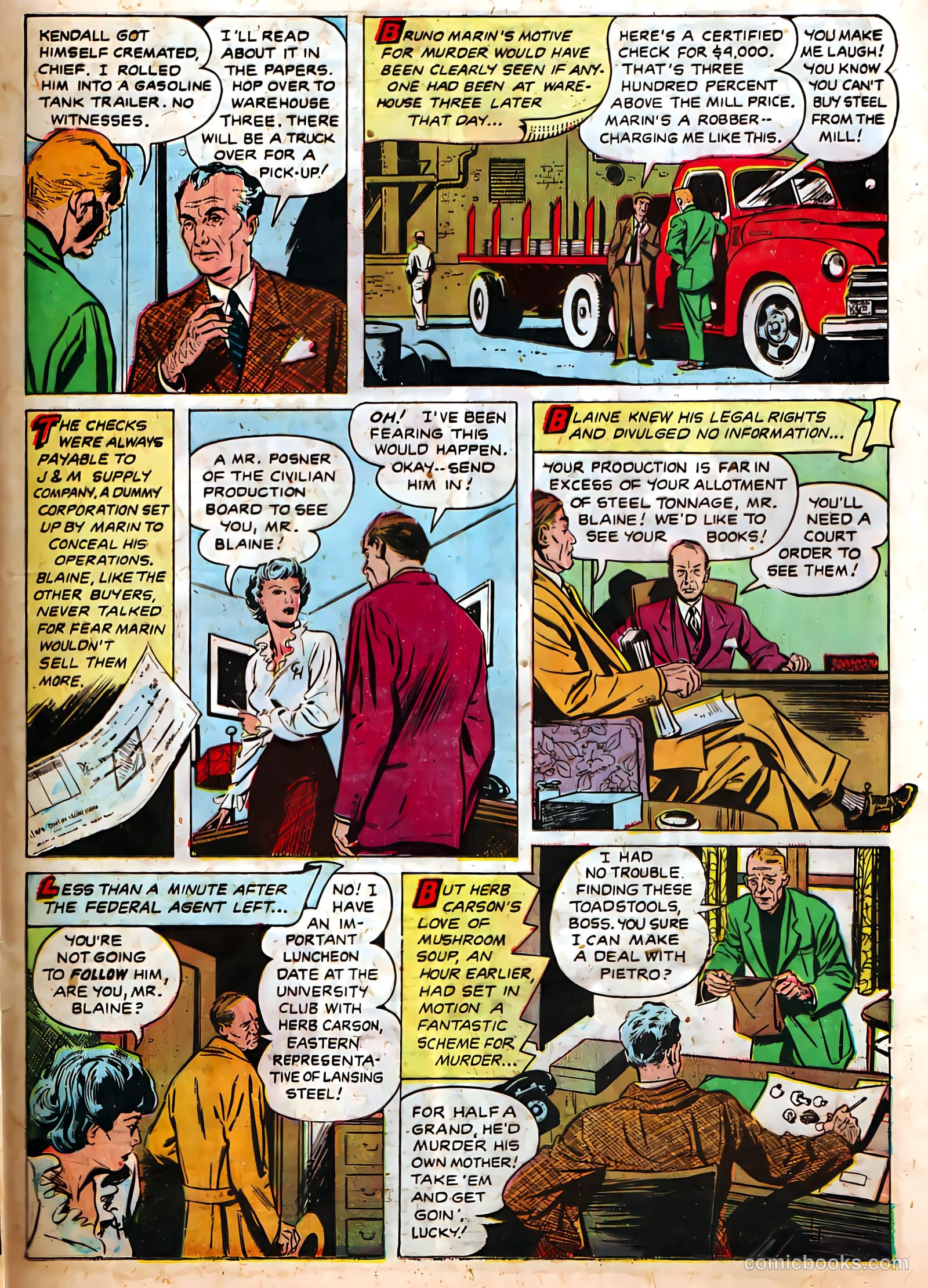Authentic Police Cases #20 (1952) — page 21 of 37