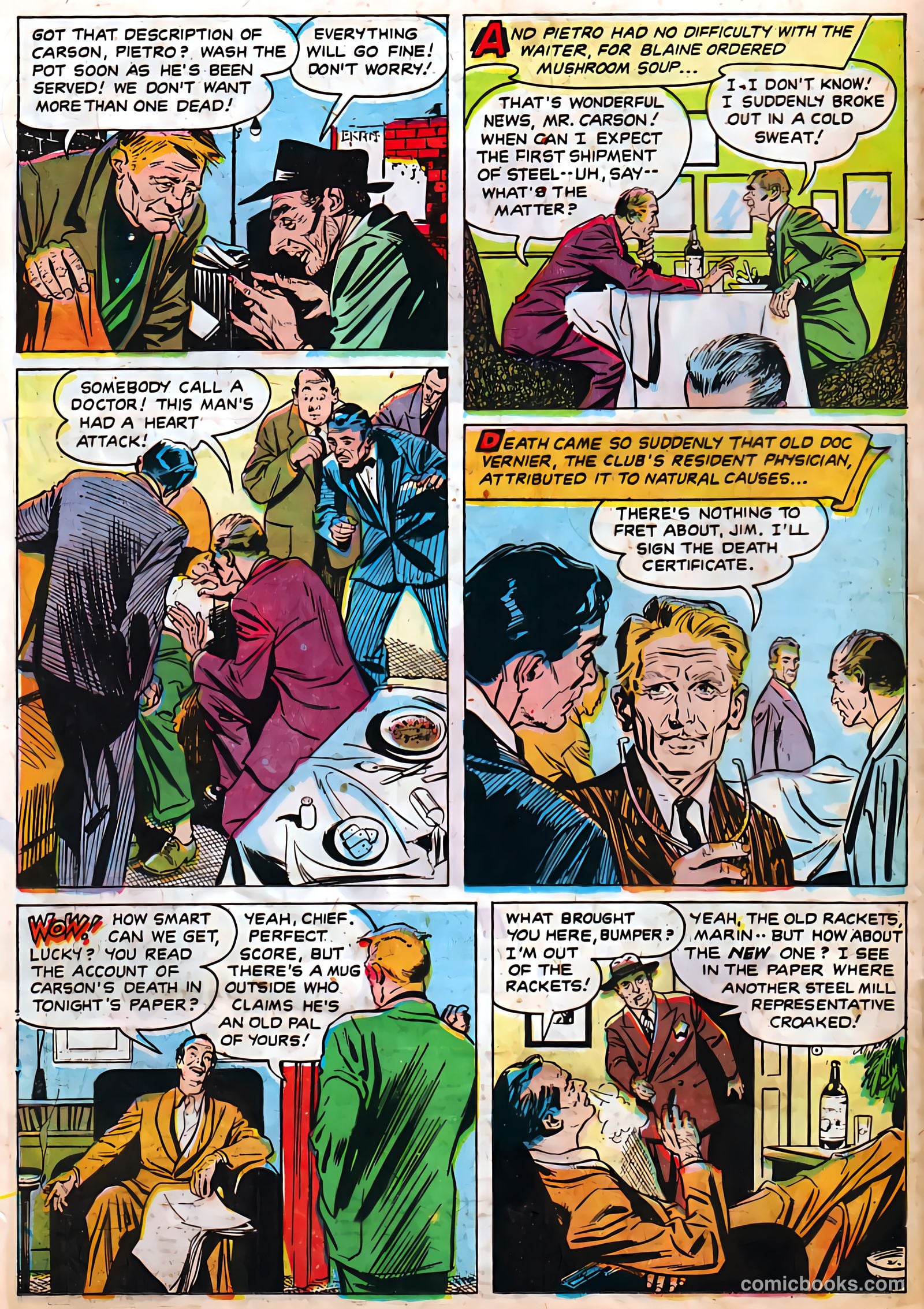 Authentic Police Cases #20 (1952) — page 22 of 37