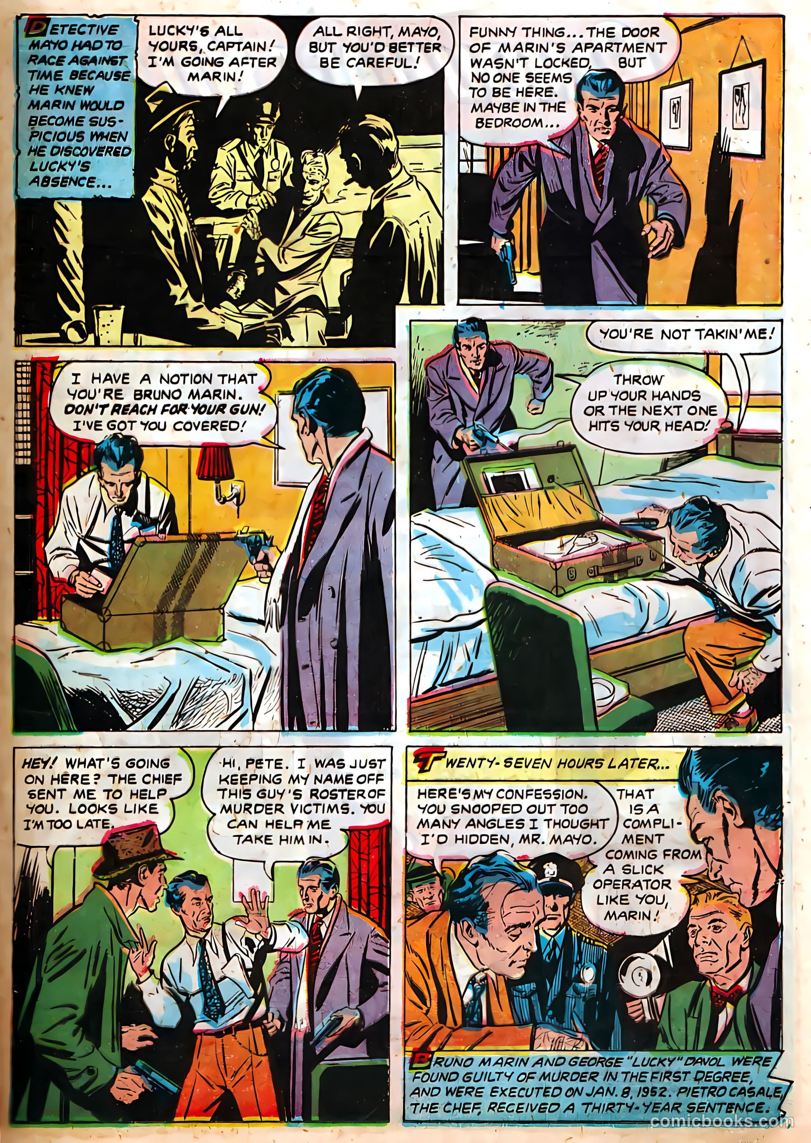 Authentic Police Cases #20 (1952) — page 25 of 37