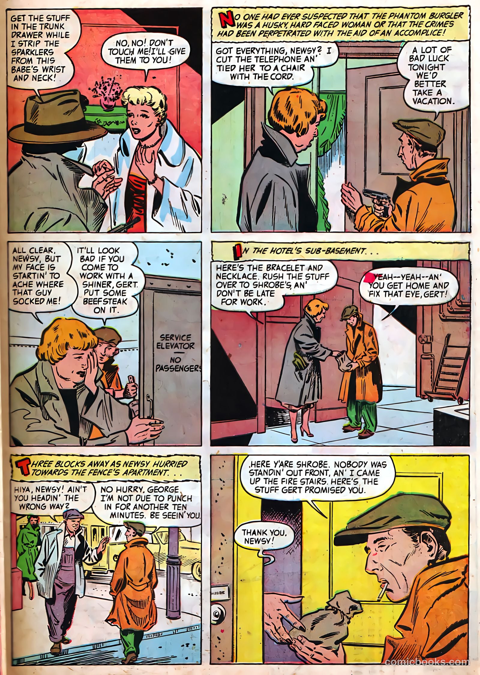 Authentic Police Cases #20 (1952) — page 27 of 37