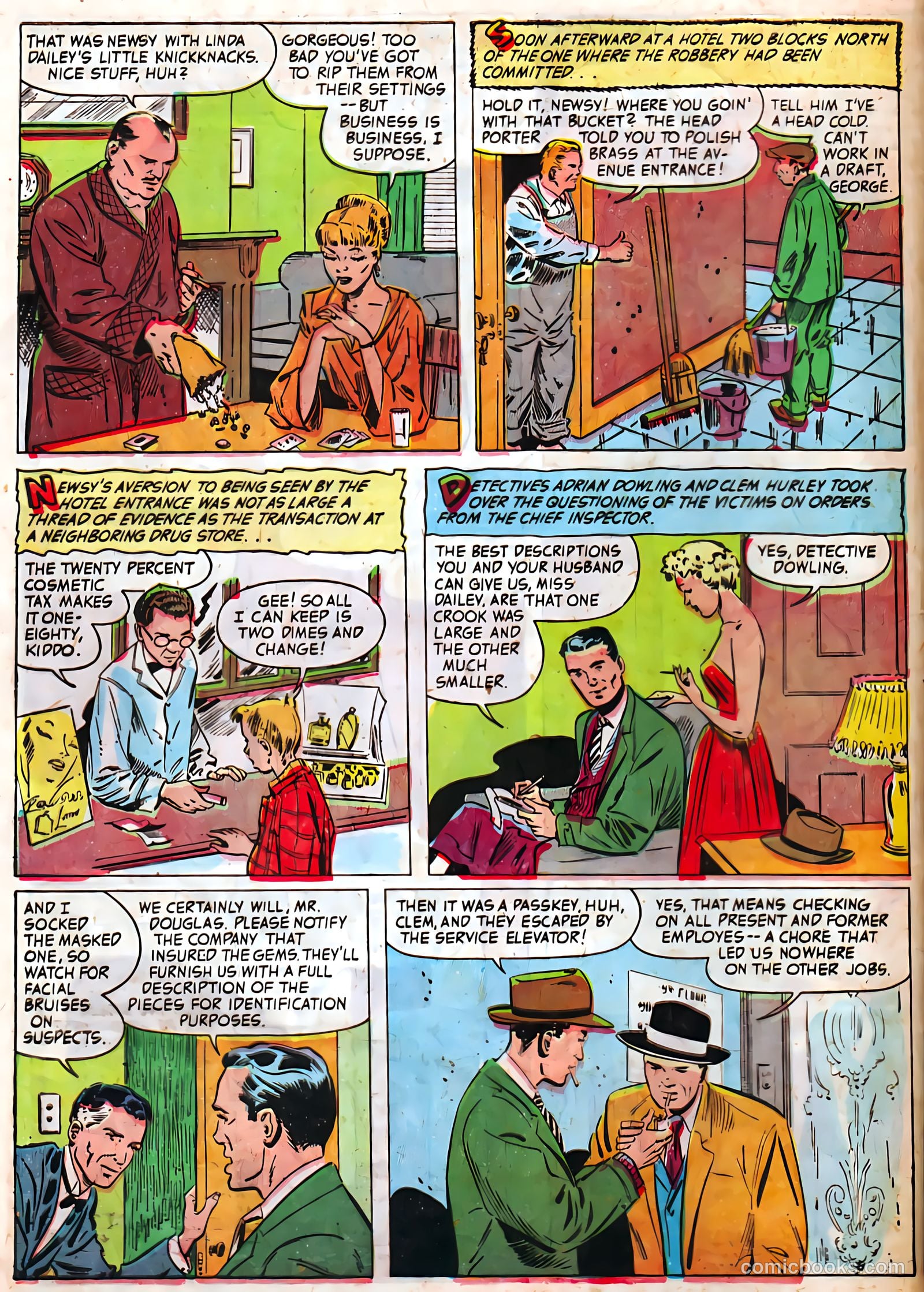 Authentic Police Cases #20 (1952) — page 28 of 37