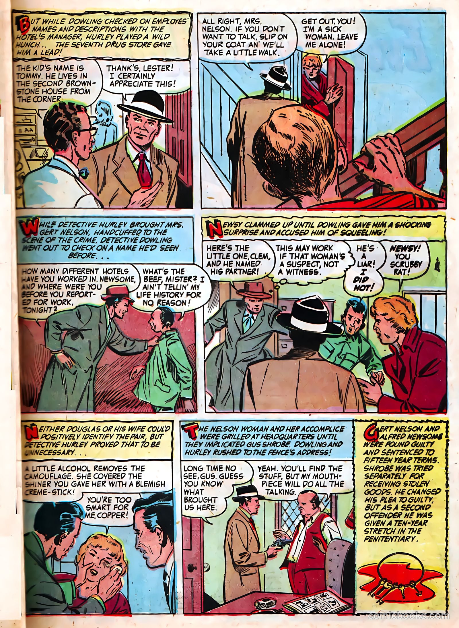 Authentic Police Cases #20 (1952) — page 29 of 37