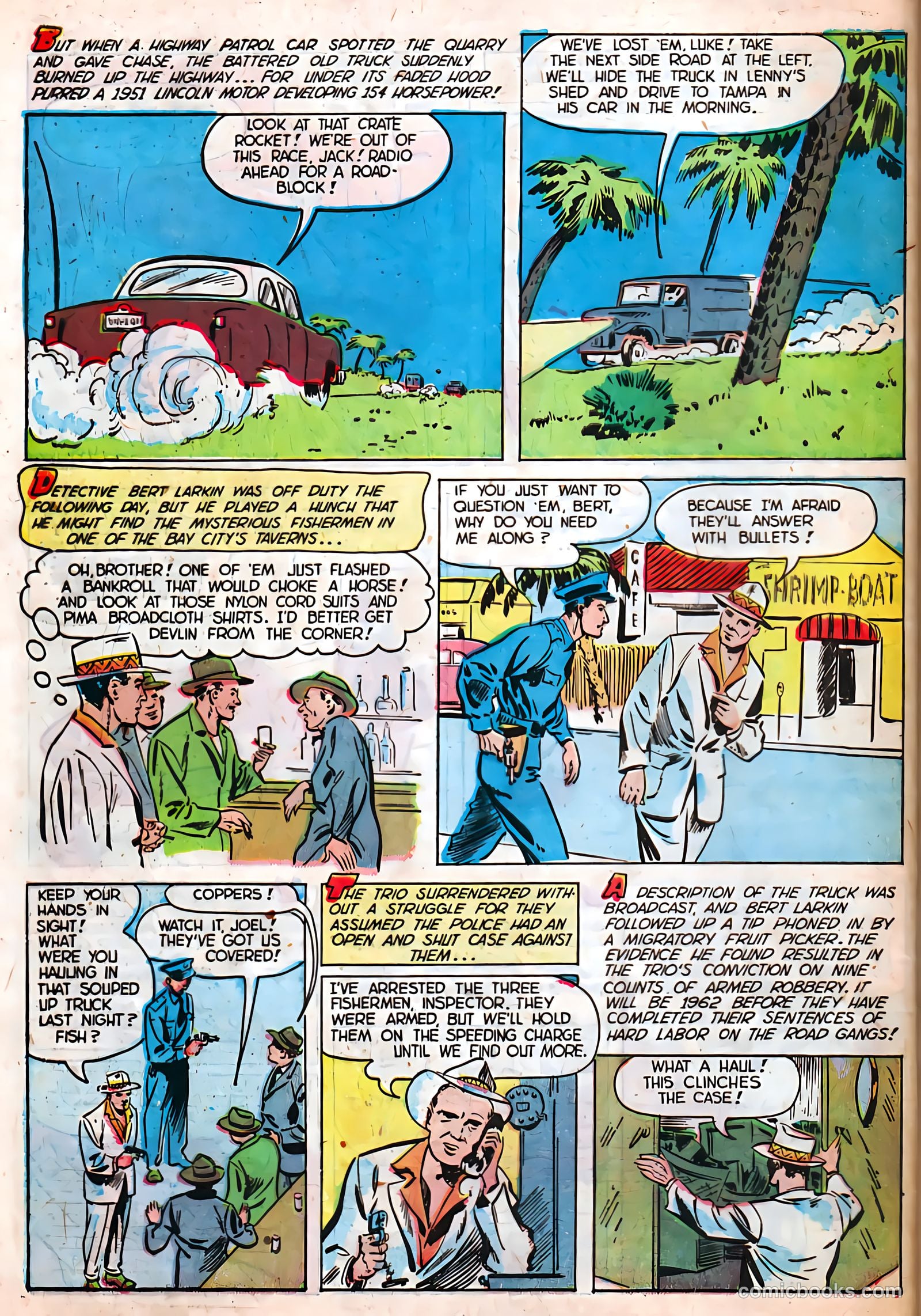 Authentic Police Cases #20 (1952) — page 34 of 37
