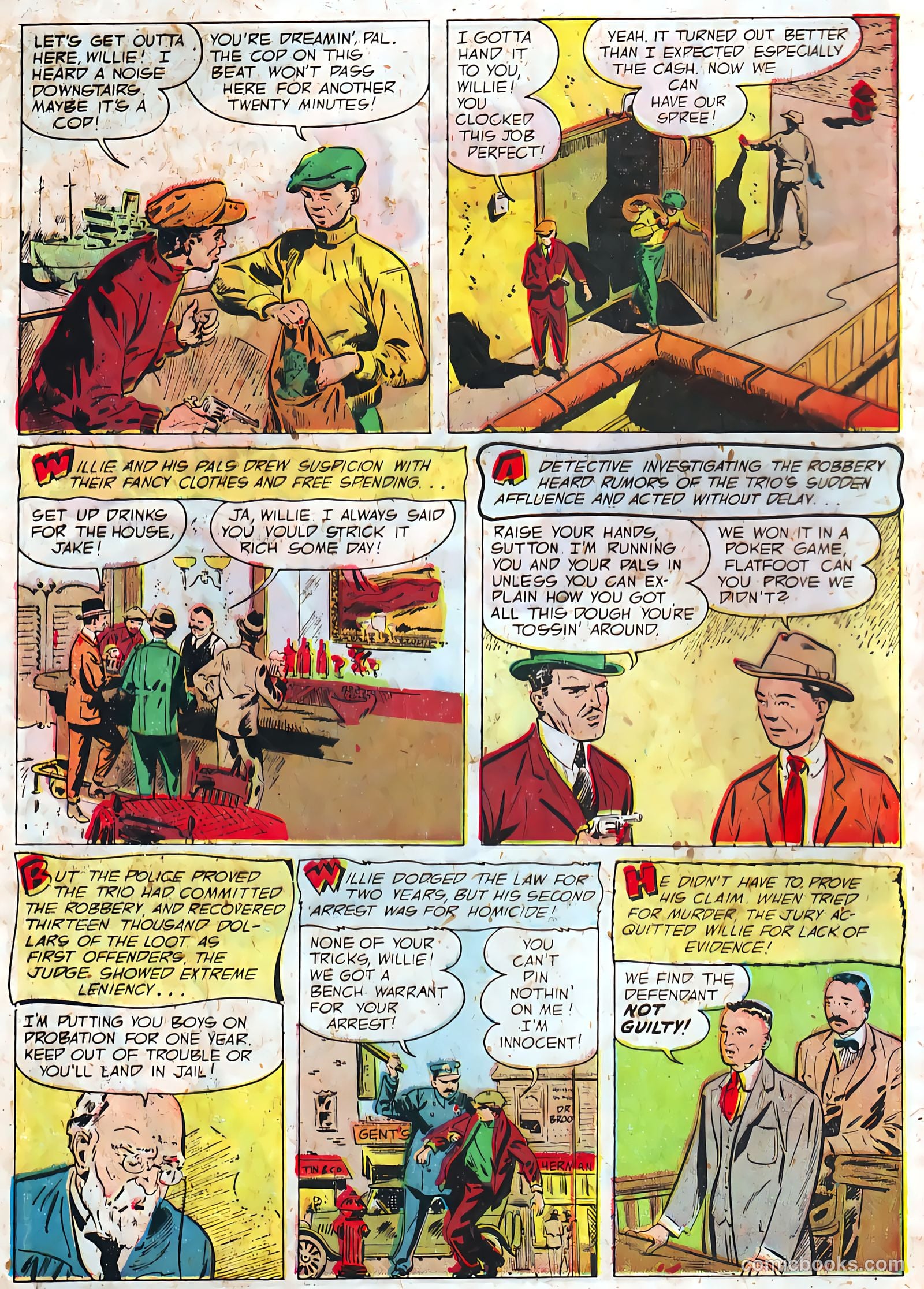 Authentic Police Cases #21 (1952) — page 4 of 36