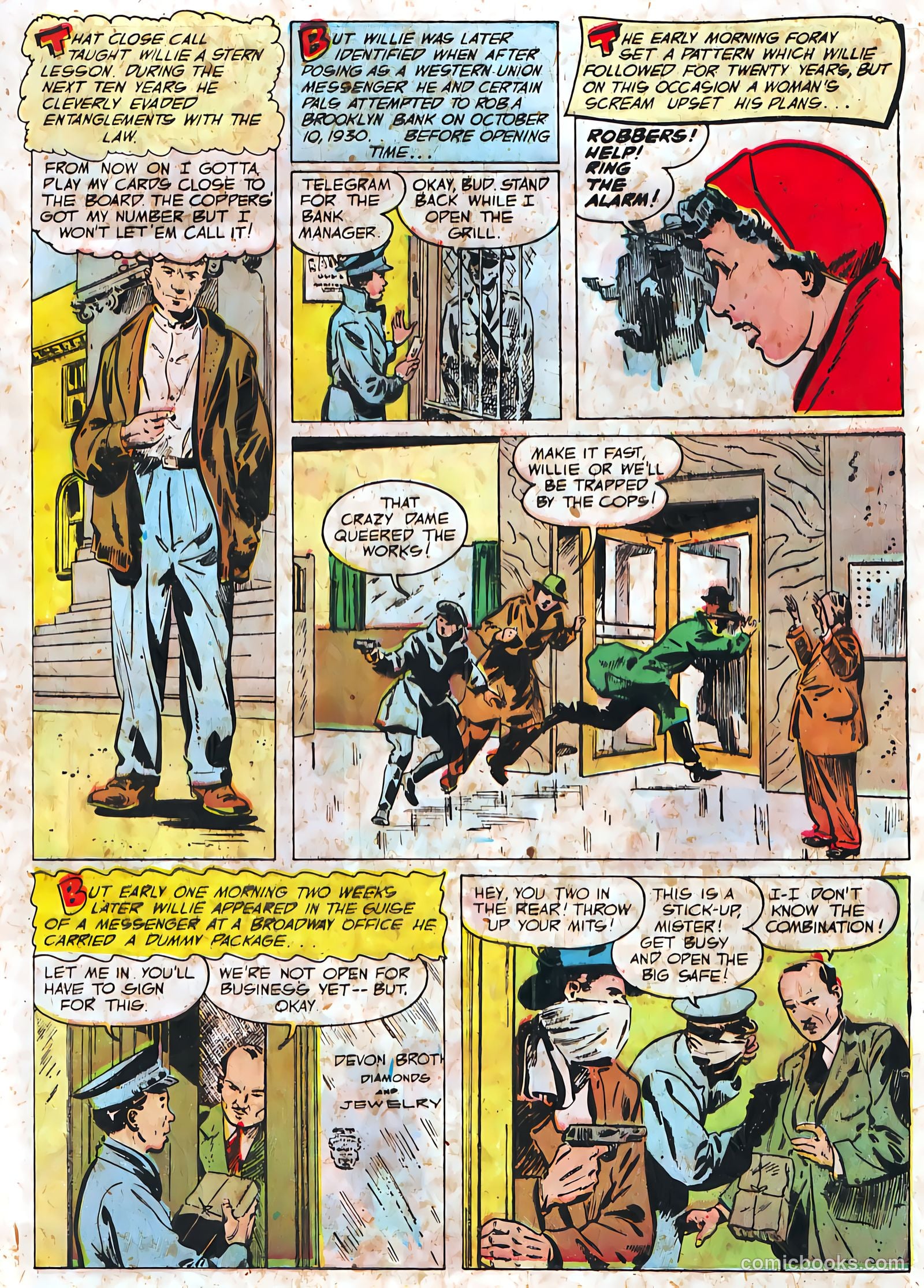 Authentic Police Cases #21 (1952) — page 5 of 36