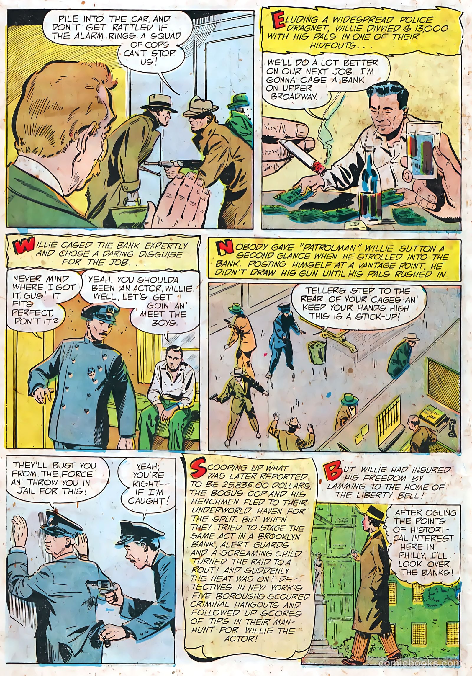 Authentic Police Cases #21 (1952) — page 7 of 36