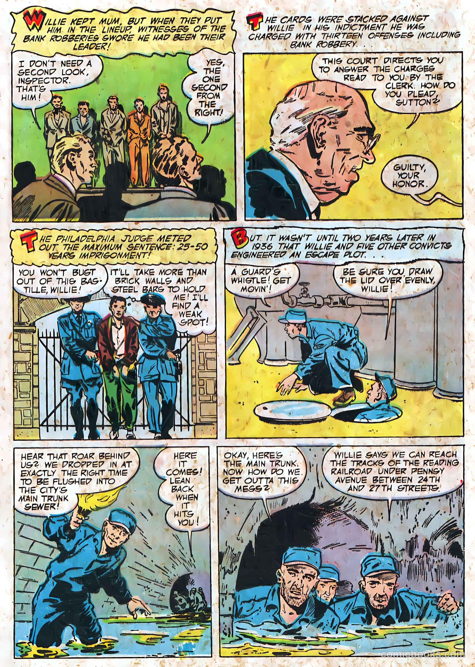 Authentic Police Cases #21 (1952) — page 9 of 36