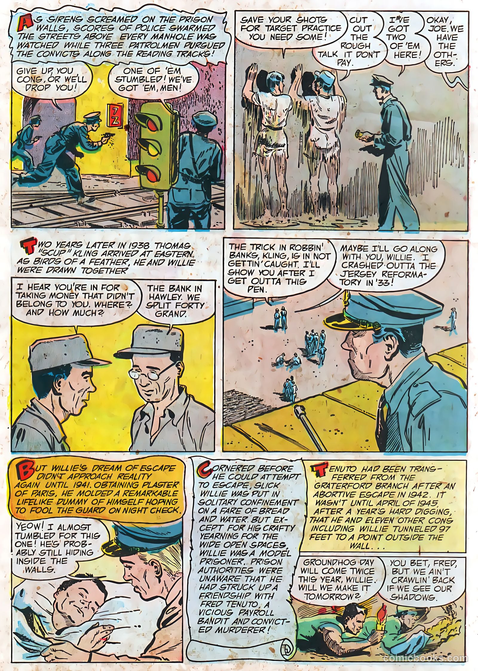 Authentic Police Cases #21 (1952) — page 10 of 36