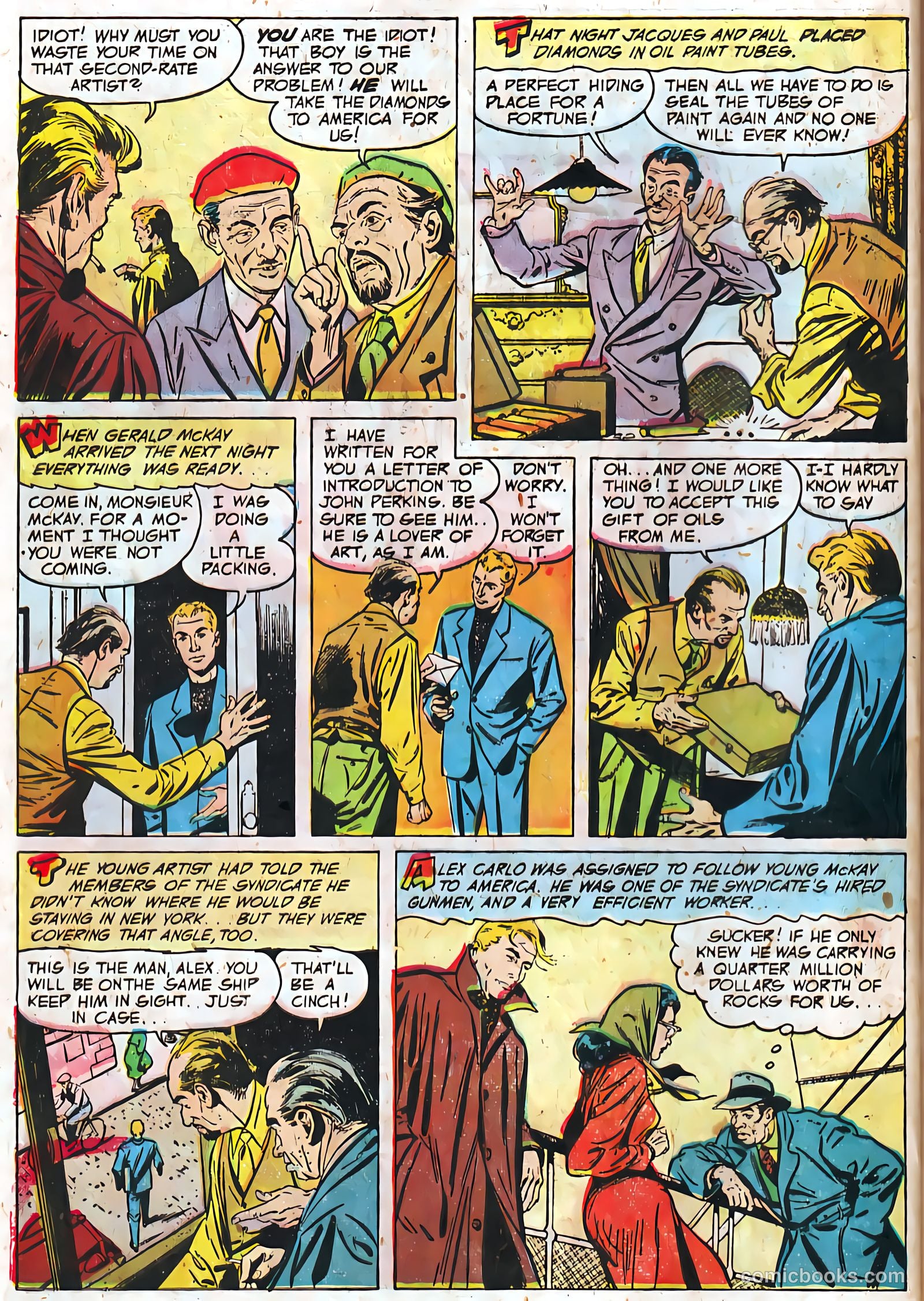 Authentic Police Cases #21 (1952) — page 28 of 36