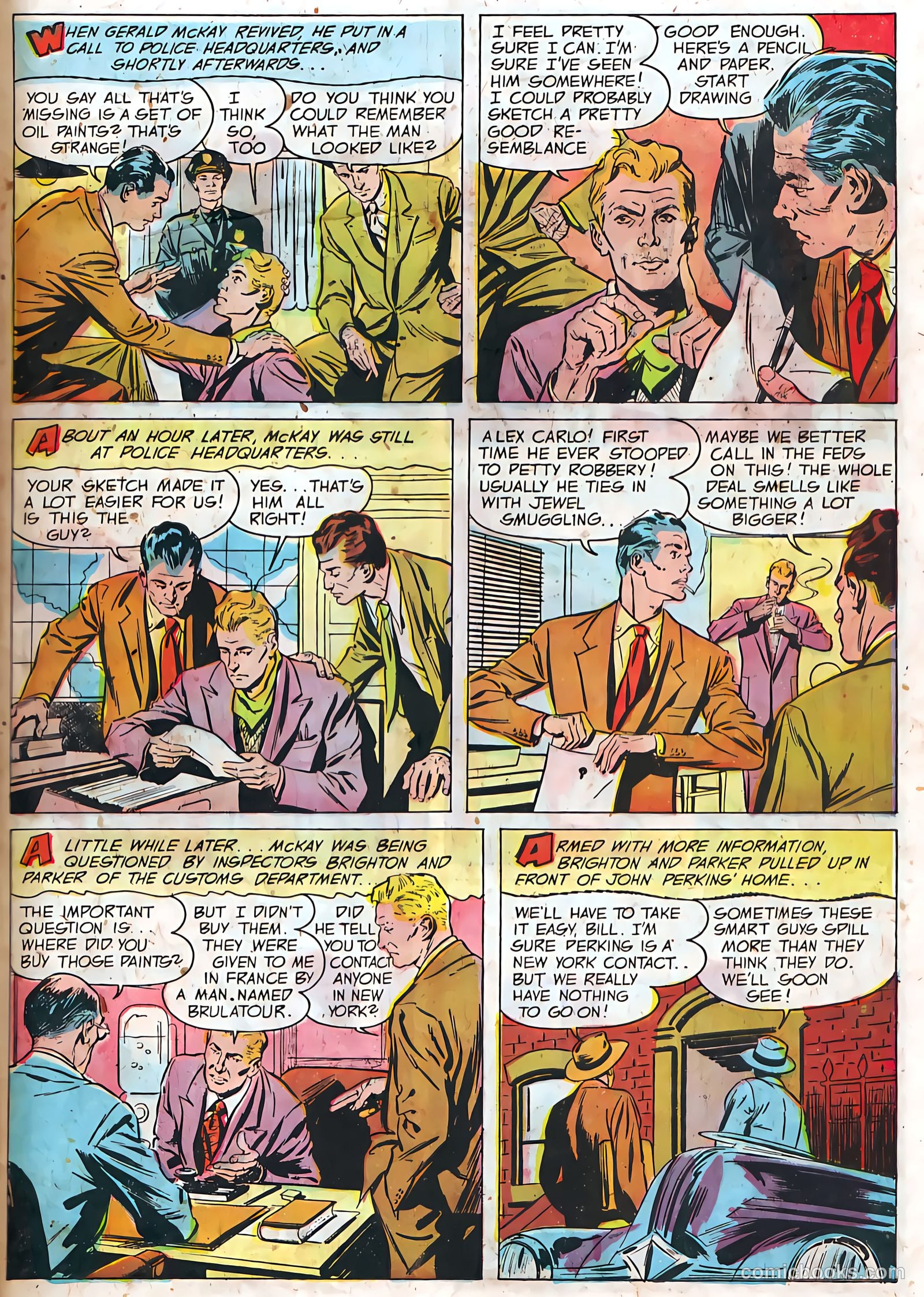 Authentic Police Cases #21 (1952) — page 31 of 36