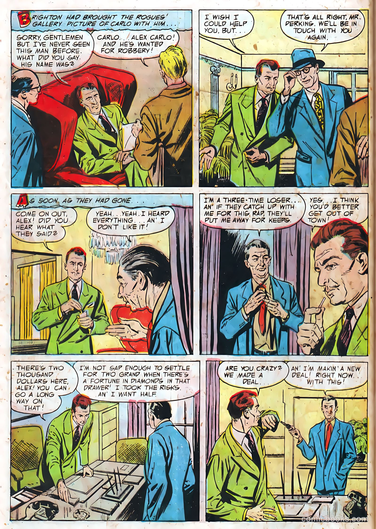 Authentic Police Cases #21 (1952) — page 32 of 36
