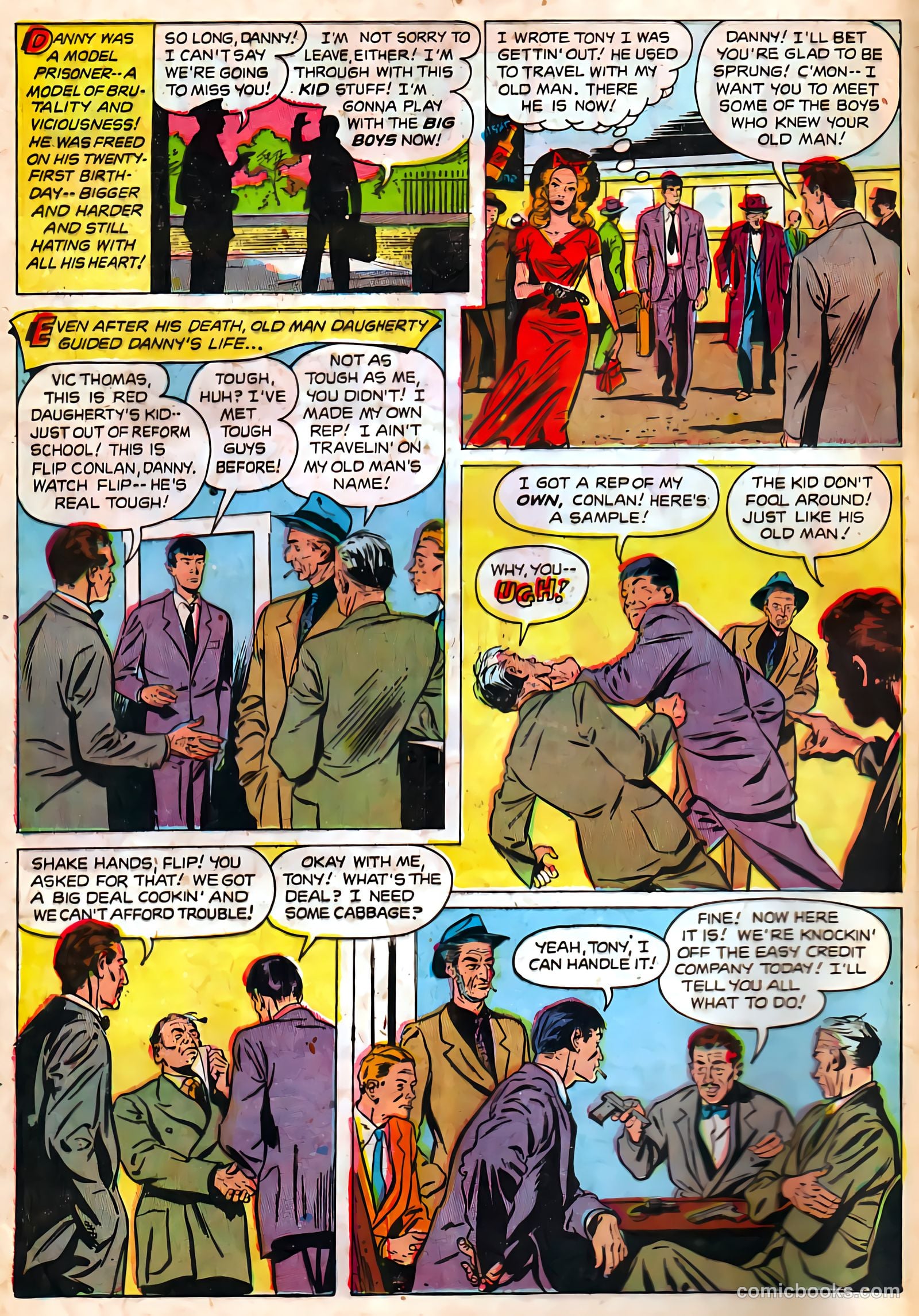 Authentic Police Cases #22 (1952) — page 4 of 36