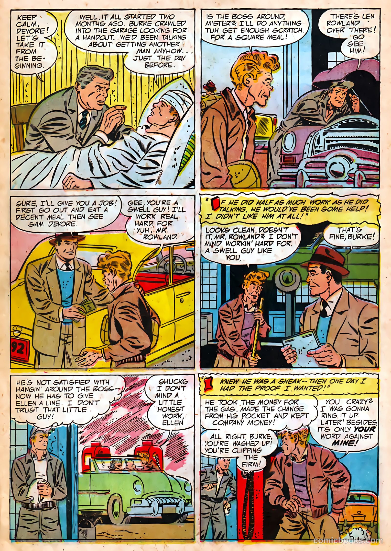 Authentic Police Cases #22 (1952) — page 12 of 36