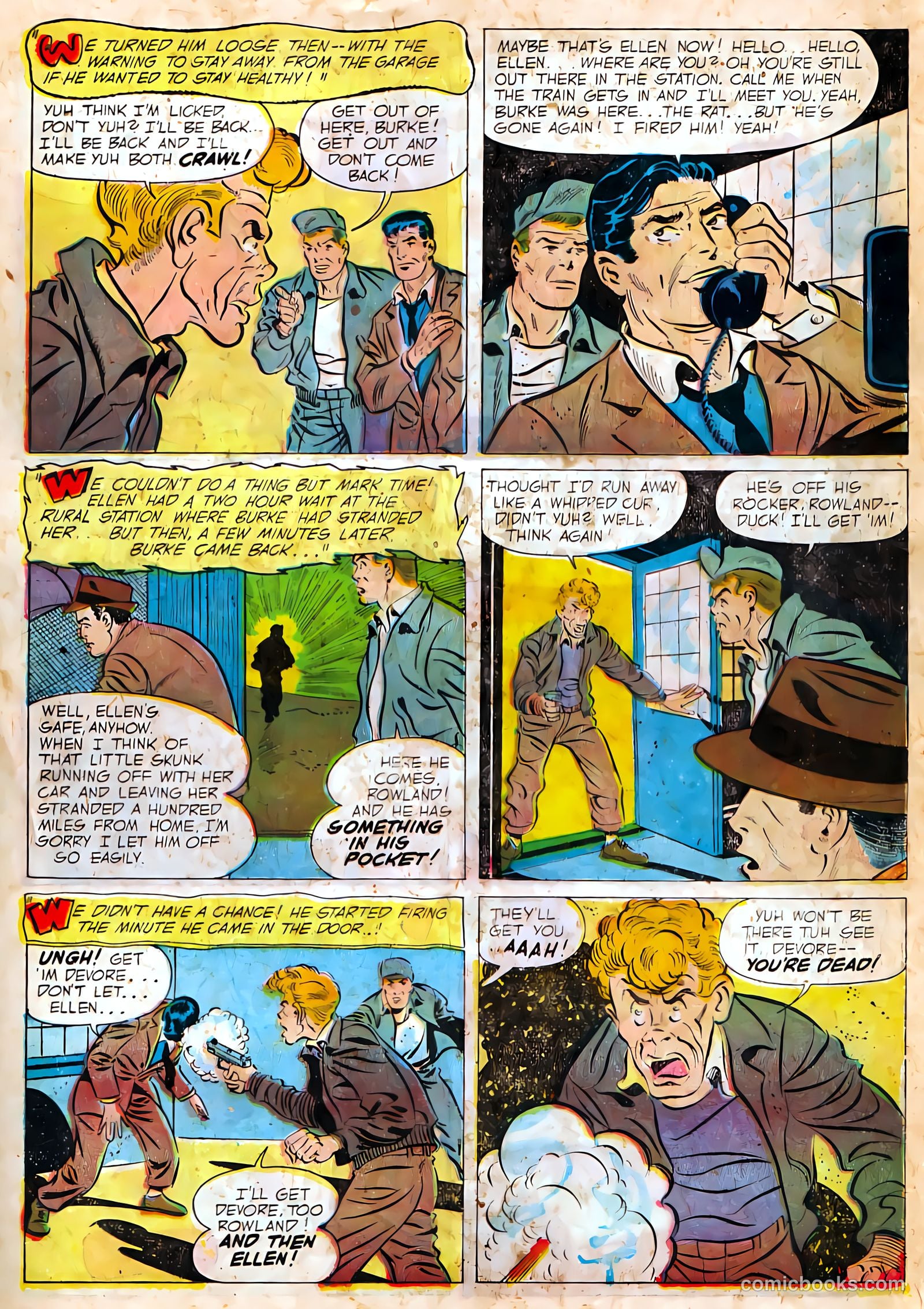 Authentic Police Cases #22 (1952) — page 15 of 36