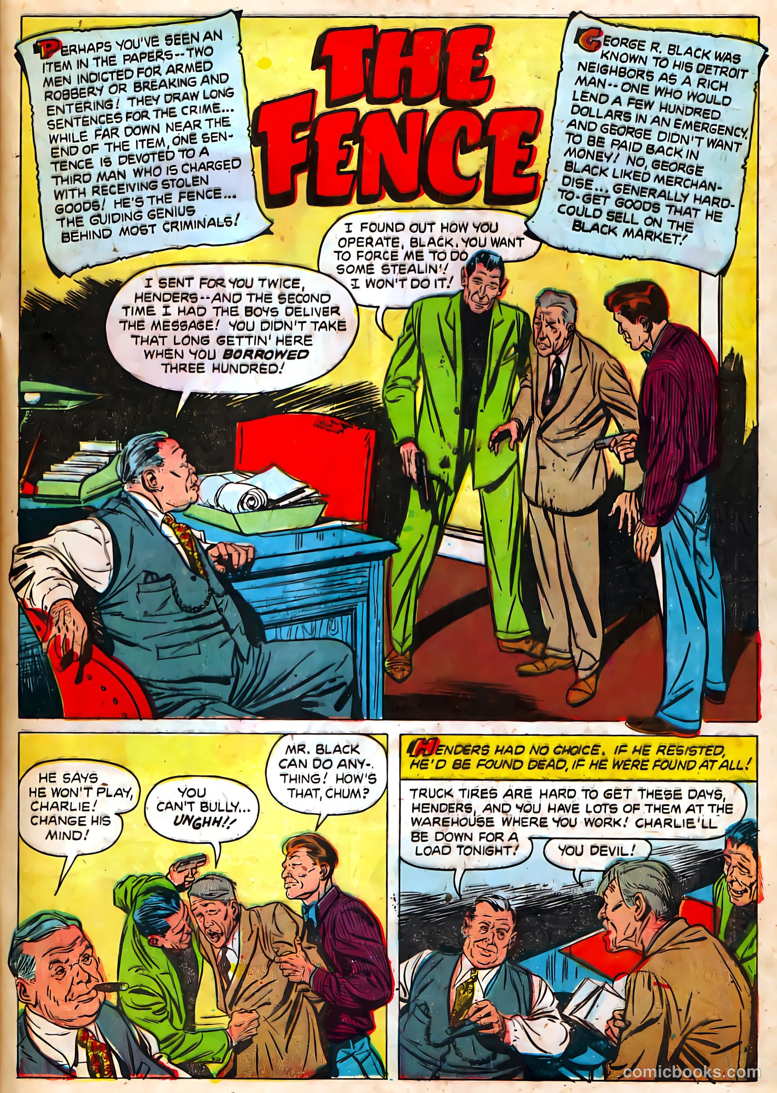 Authentic Police Cases #22 (1952) — page 17 of 36