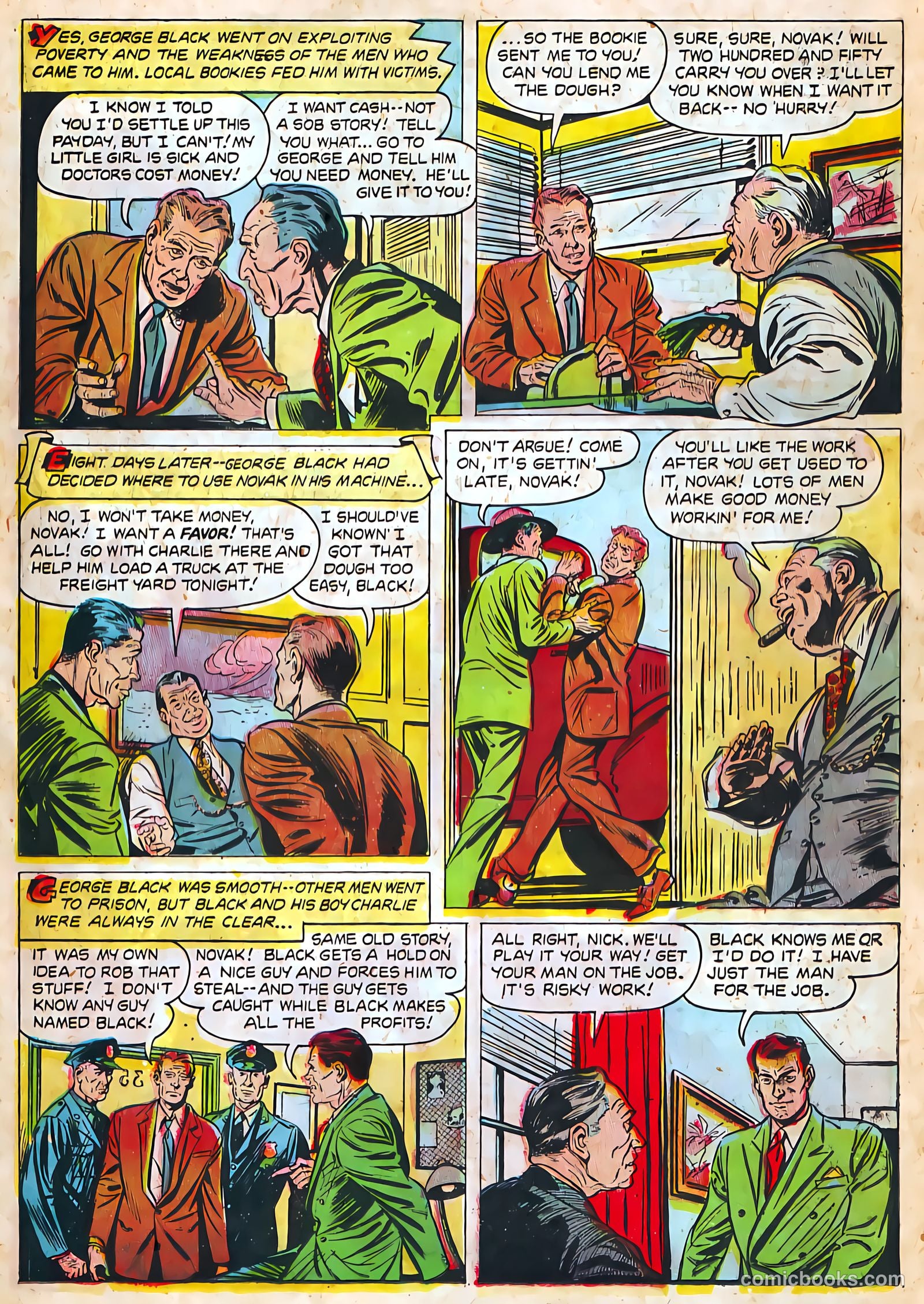 Authentic Police Cases #22 (1952) — page 19 of 36
