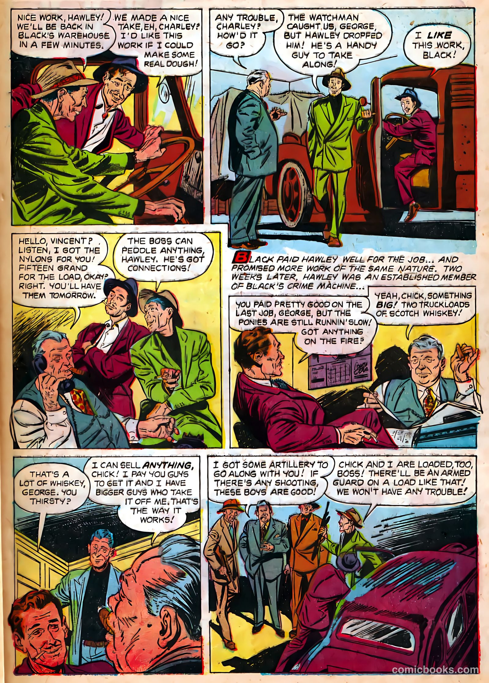 Authentic Police Cases #22 (1952) — page 21 of 36