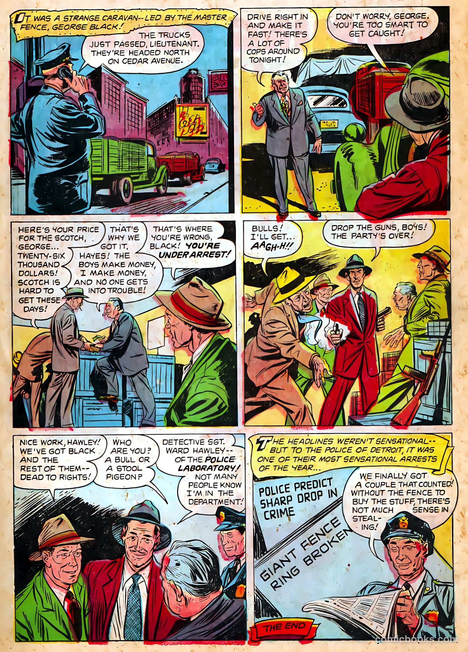 Authentic Police Cases #22 (1952) — page 23 of 36